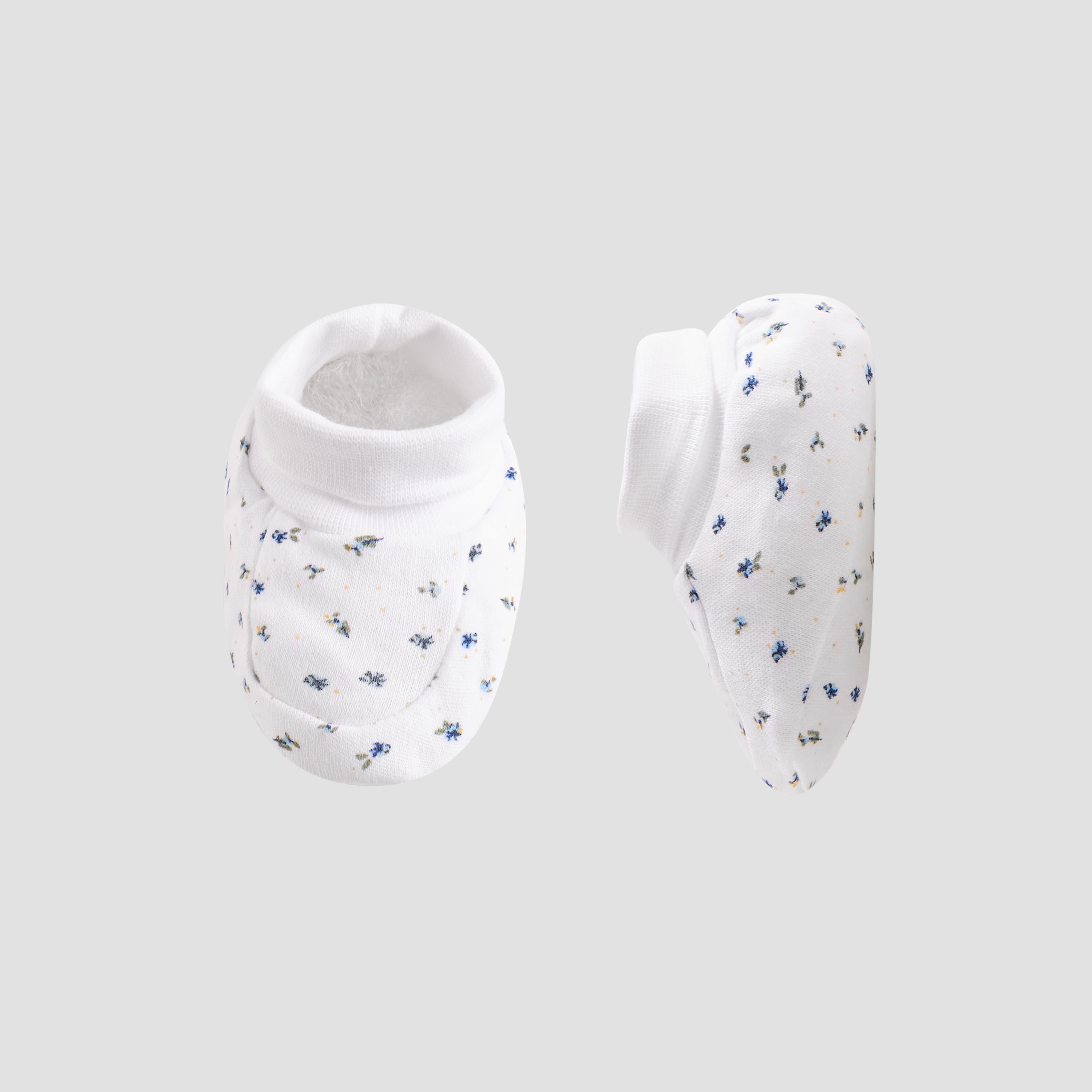 Juniors Printed Mittens and Booties - Set of 4-baby-girls-accessories-mittens-image-3