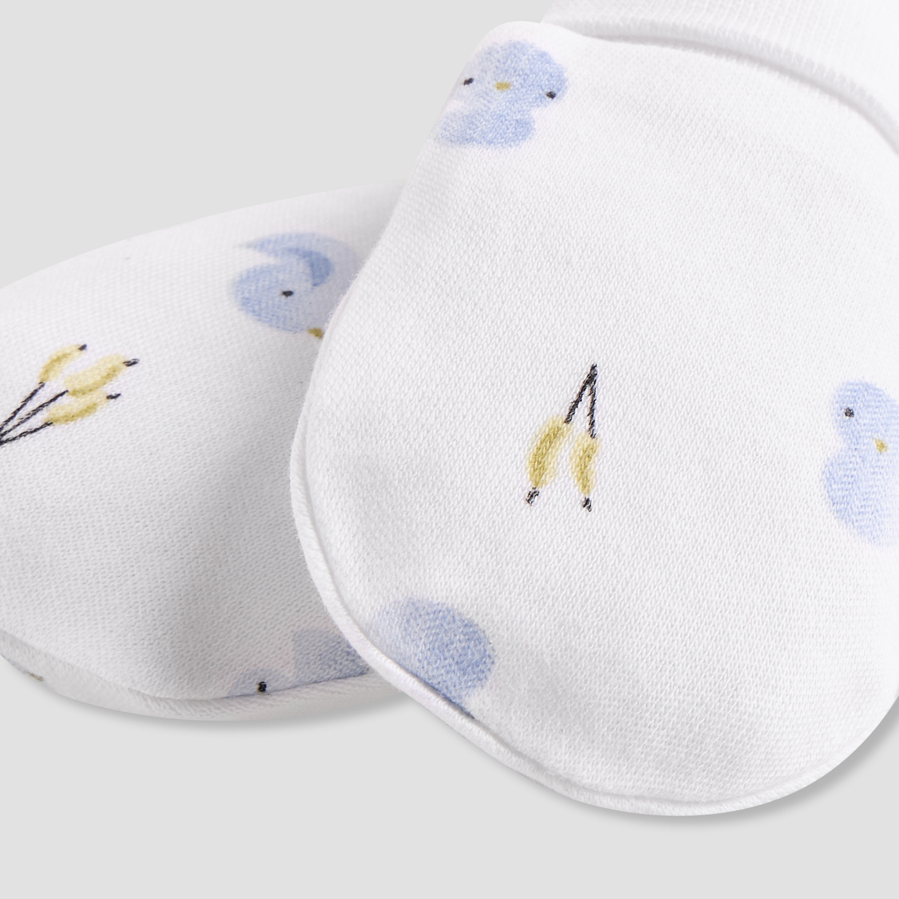 Juniors Printed Mittens and Booties - Set of 4-baby-girls-accessories-mittens-image-8