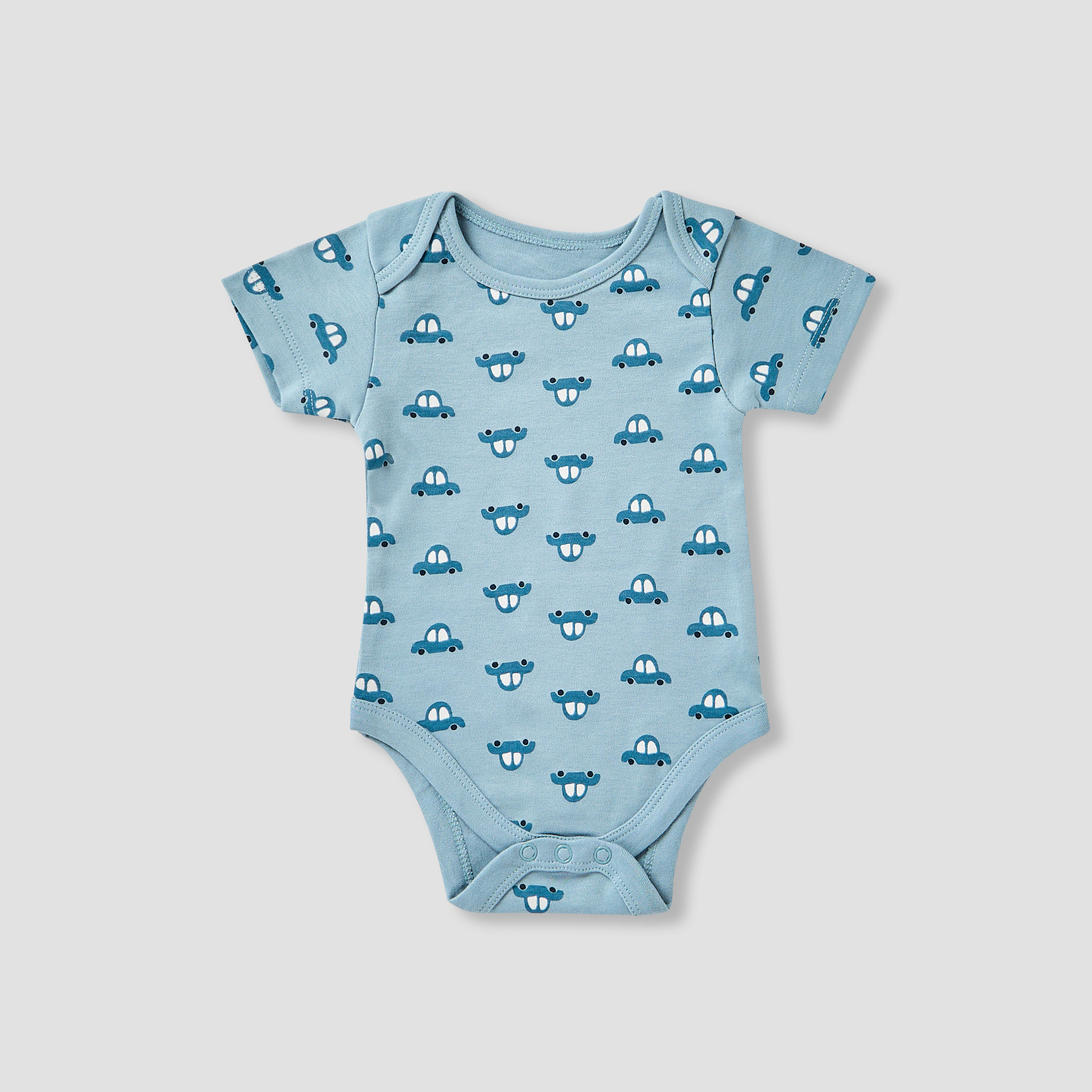 Juniors Vehicle Print 5-Piece Clothing Gift Set-baby-boys-clothing-setsandcoords-image-3