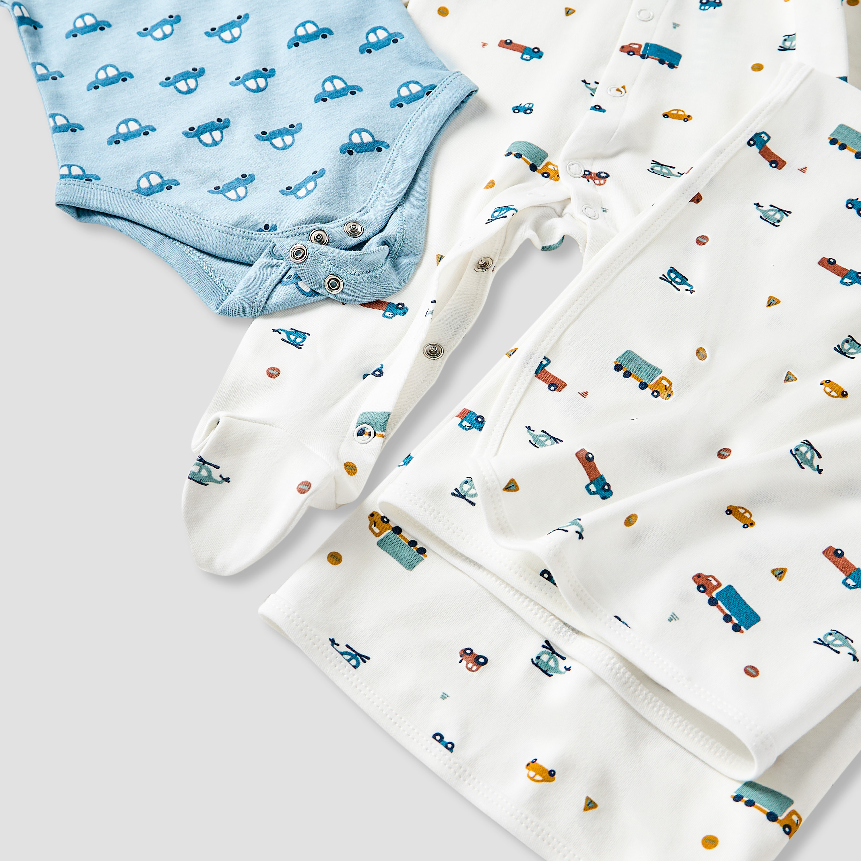 Juniors Vehicle Print 5-Piece Clothing Gift Set-baby-boys-clothing-setsandcoords-image-8
