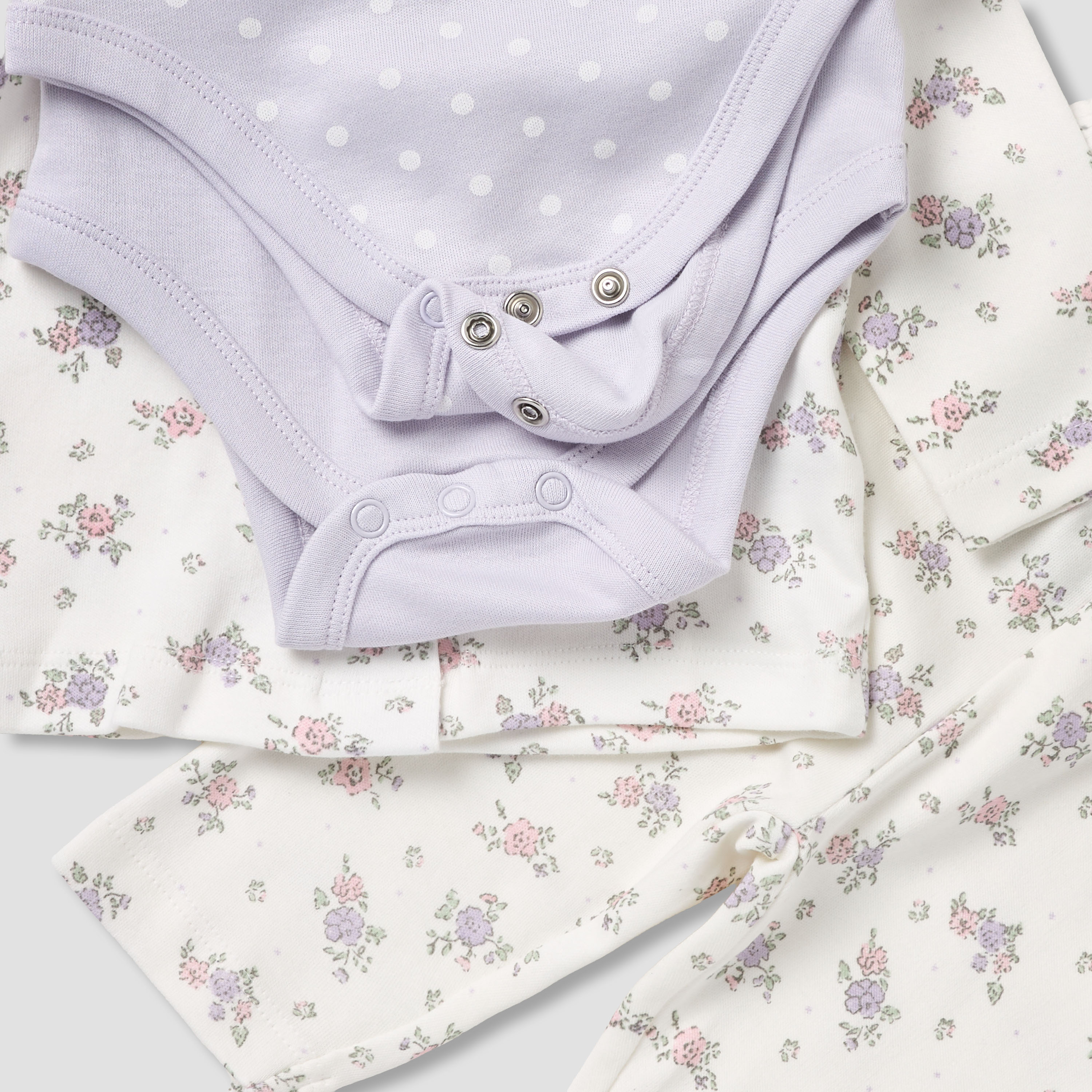 طقم من 8 قطع هدايا ملابس بزر إغلاق كباس من جونيورز-baby-girls-clothing-setsandcoords-image-11