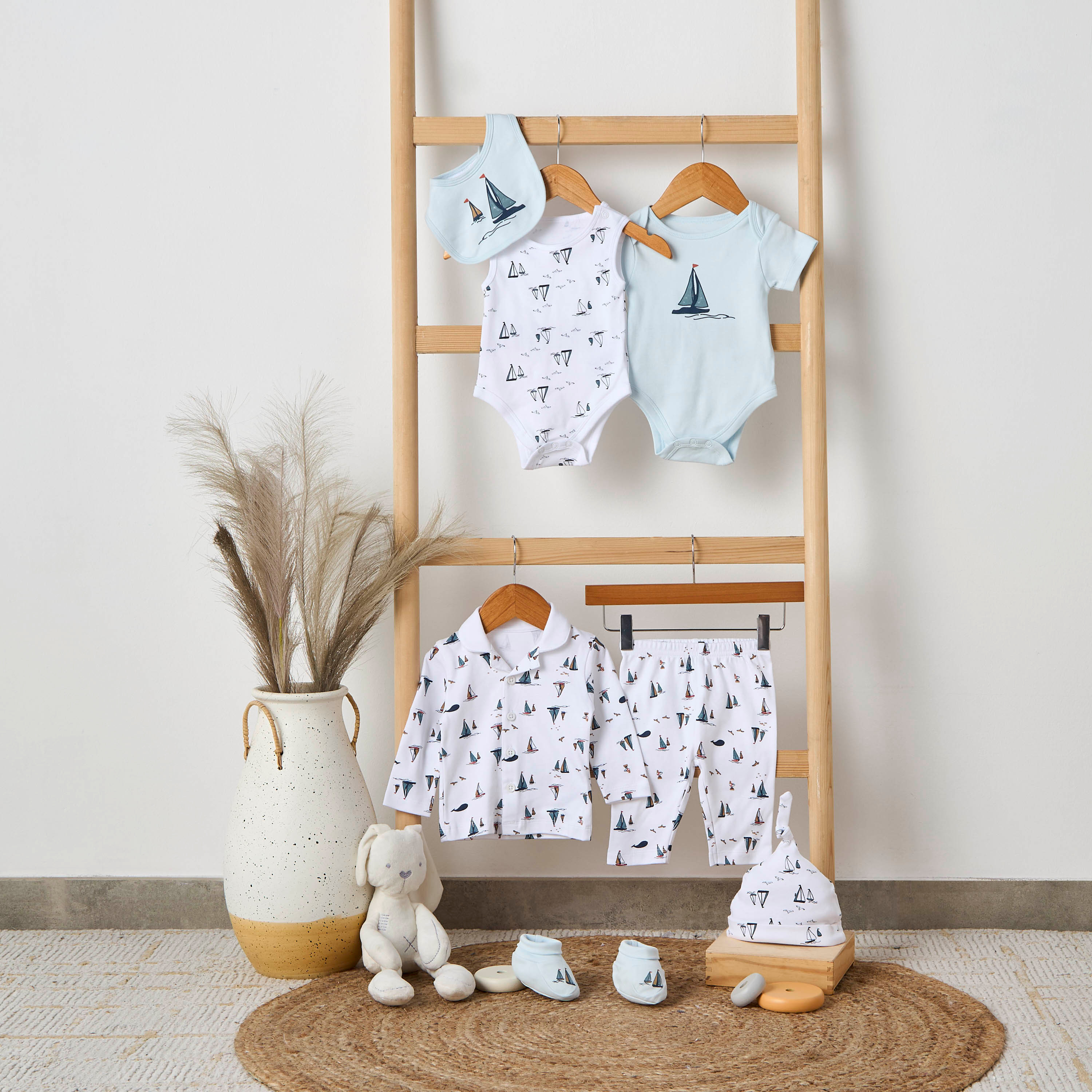 Set of 8 Juniors Clothing Gift Set with Sailboat Print-baby-boys-clothing-setsandcoords-image-13