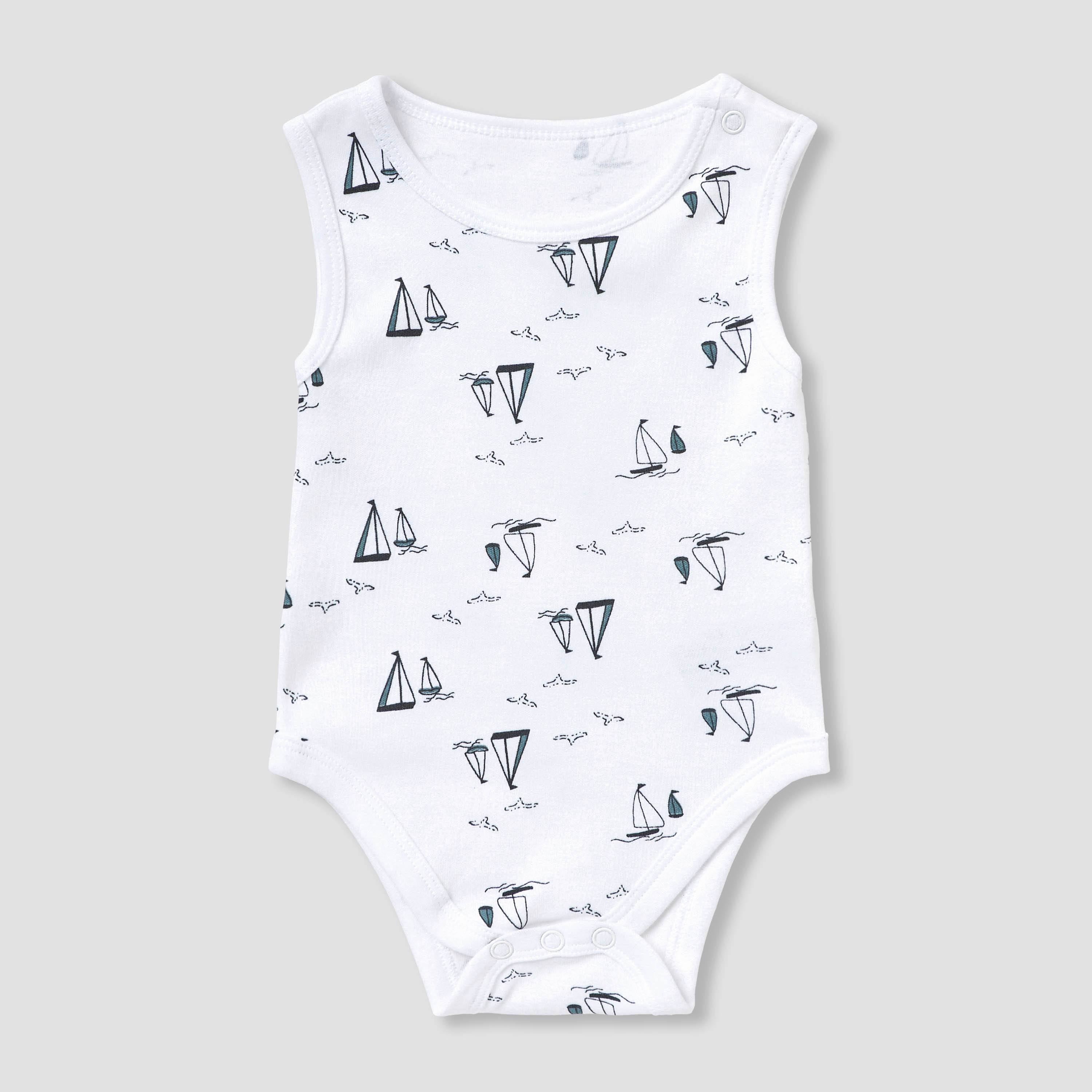 Set of 8 Juniors Clothing Gift Set with Sailboat Print-baby-boys-clothing-setsandcoords-image-4