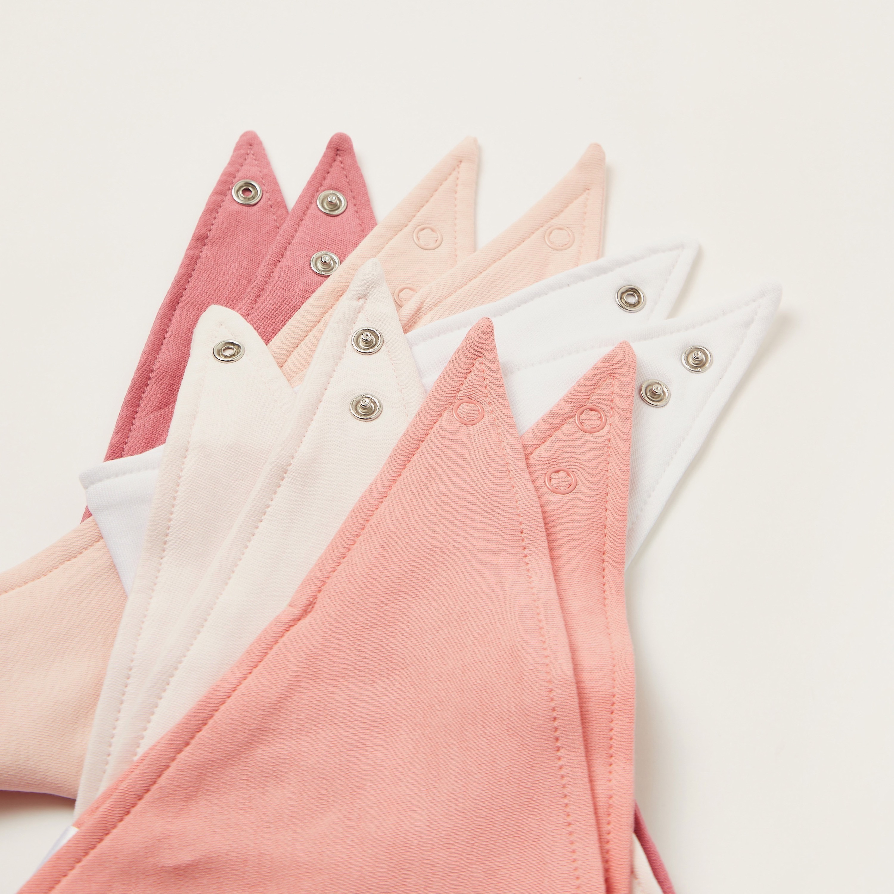 Juniors Solid Bib - Set of 5-baby-feeding-bibs-image-8