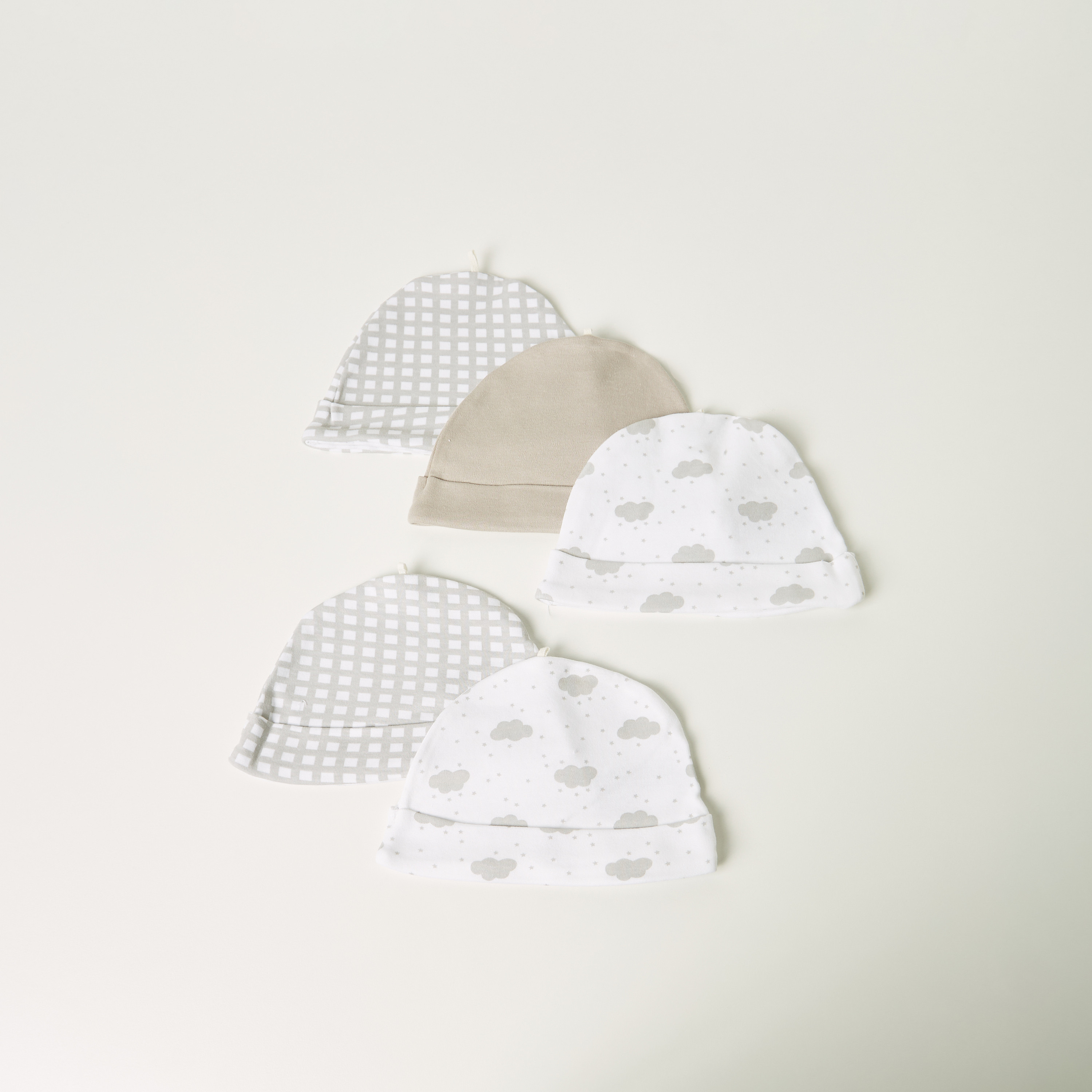 قبعات بيني متنوعة من جونيورز - طقم من 5 قطع-baby-boys-accessories-caps-image-1