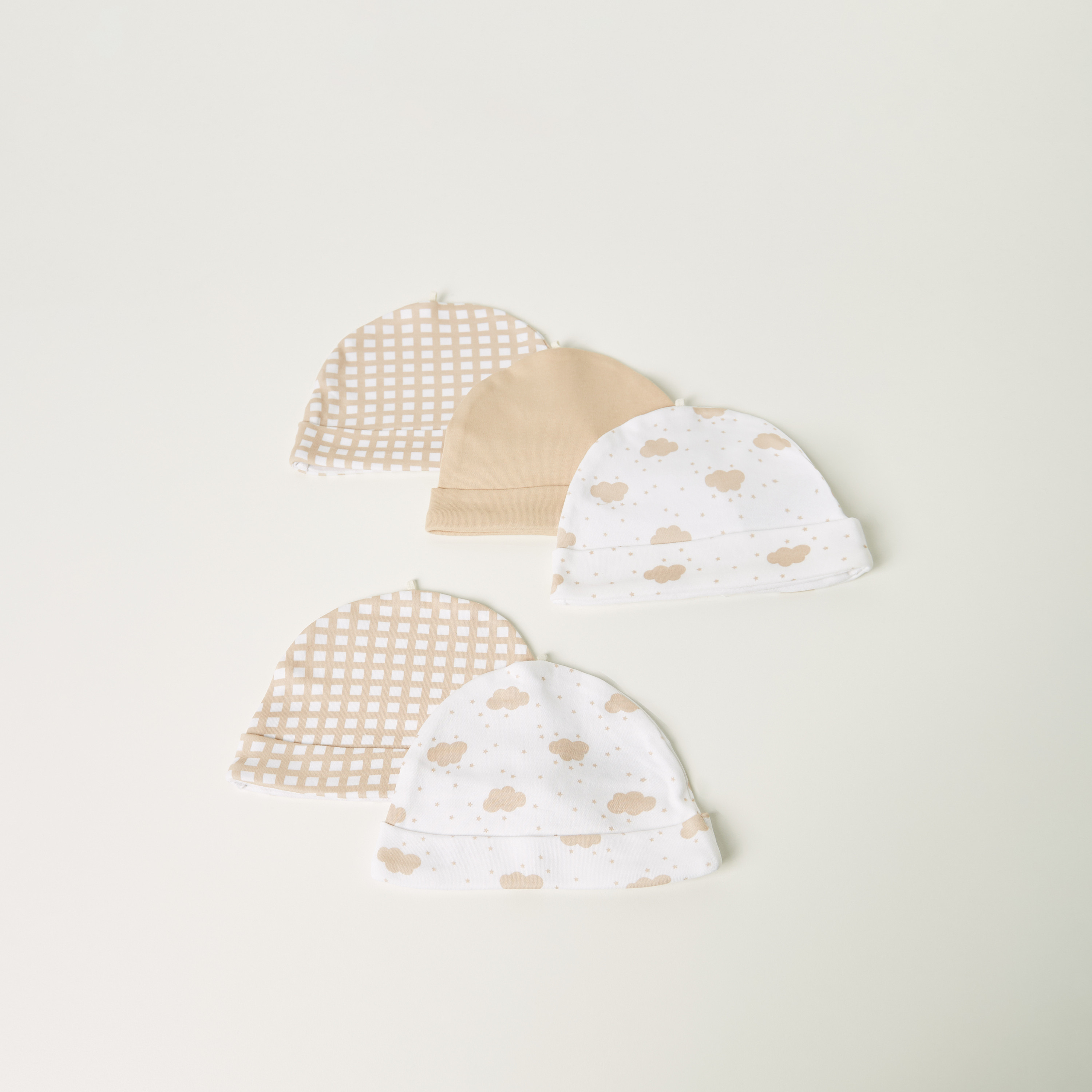 Juniors Assorted Beanie - Set of 5-baby-boys-accessories-caps-image-1