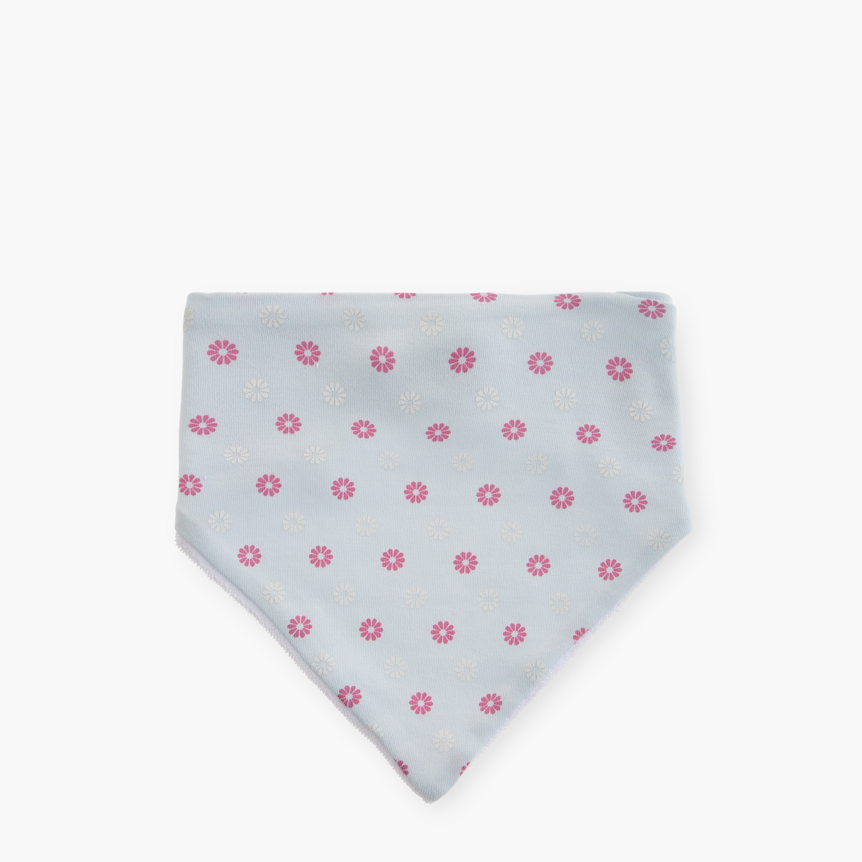 Juniors Printed Bib with Button Closure - Set of 3-baby-feeding-bibs-image-4
