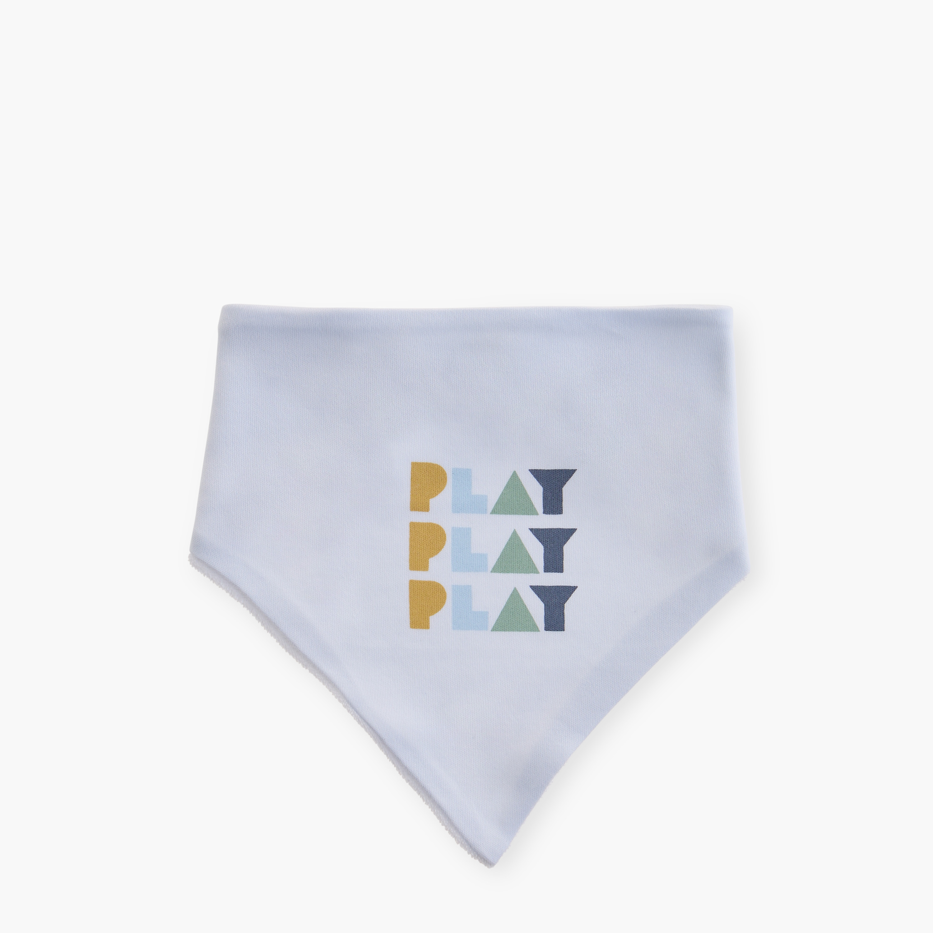 مريلة بطبعات وزر إغلاق من جونيورز - طقم من 3 قطع-baby-feeding-bibs-image-2
