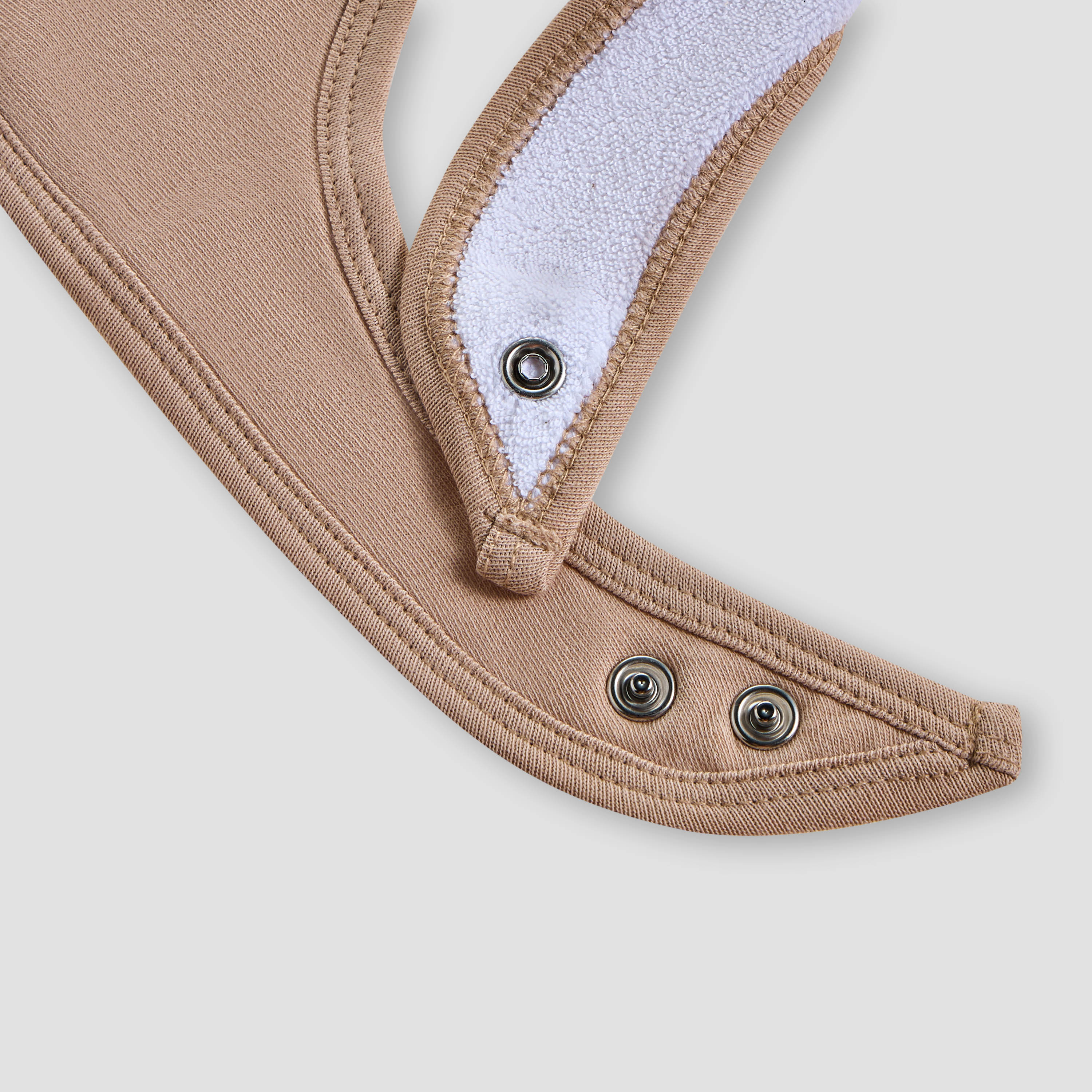 Juniors Solid Bib with Button Closure - Set of 5-baby-feeding-bibs-image-8
