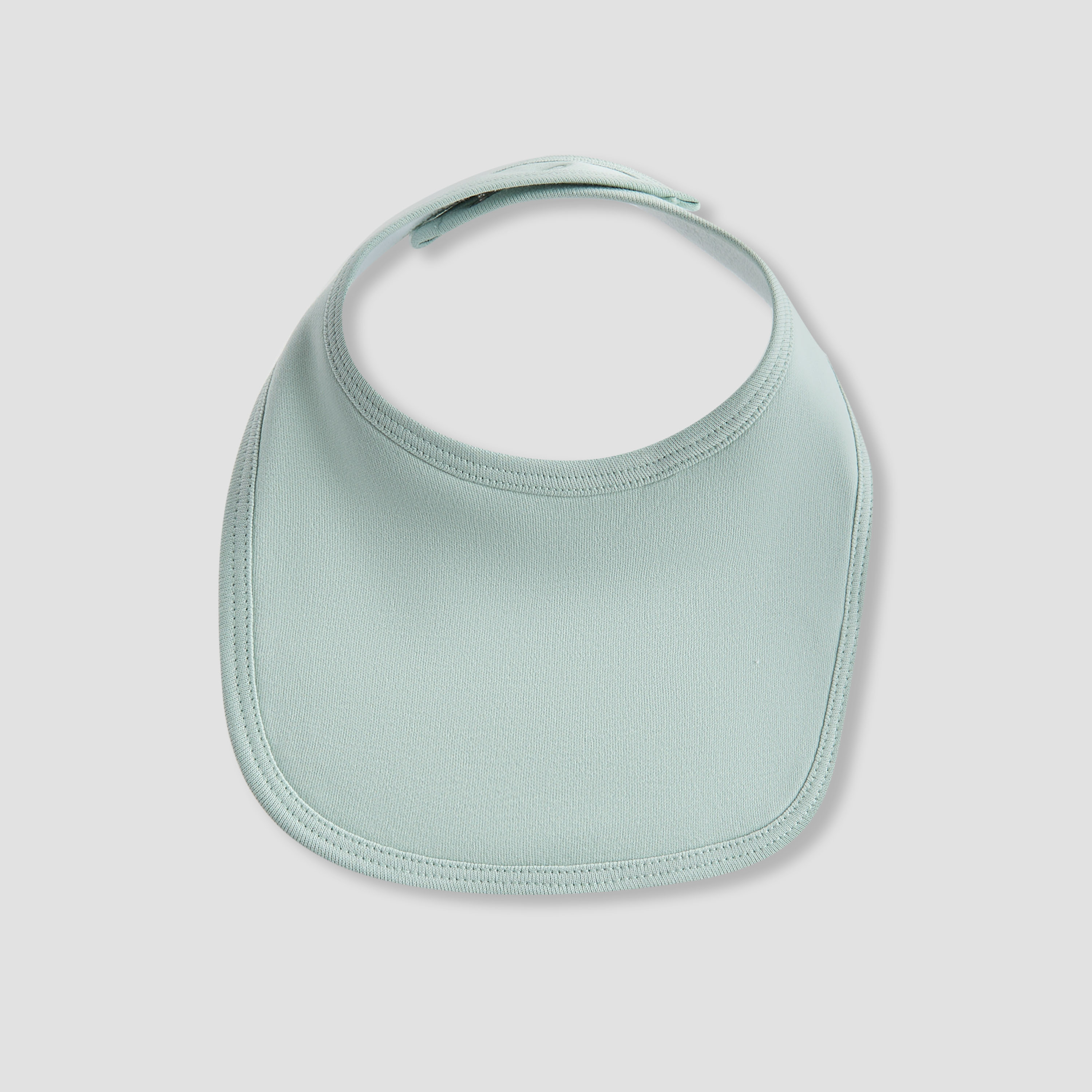 Juniors Solid Bib with Button Closure - Set of 5-baby-feeding-bibs-image-3