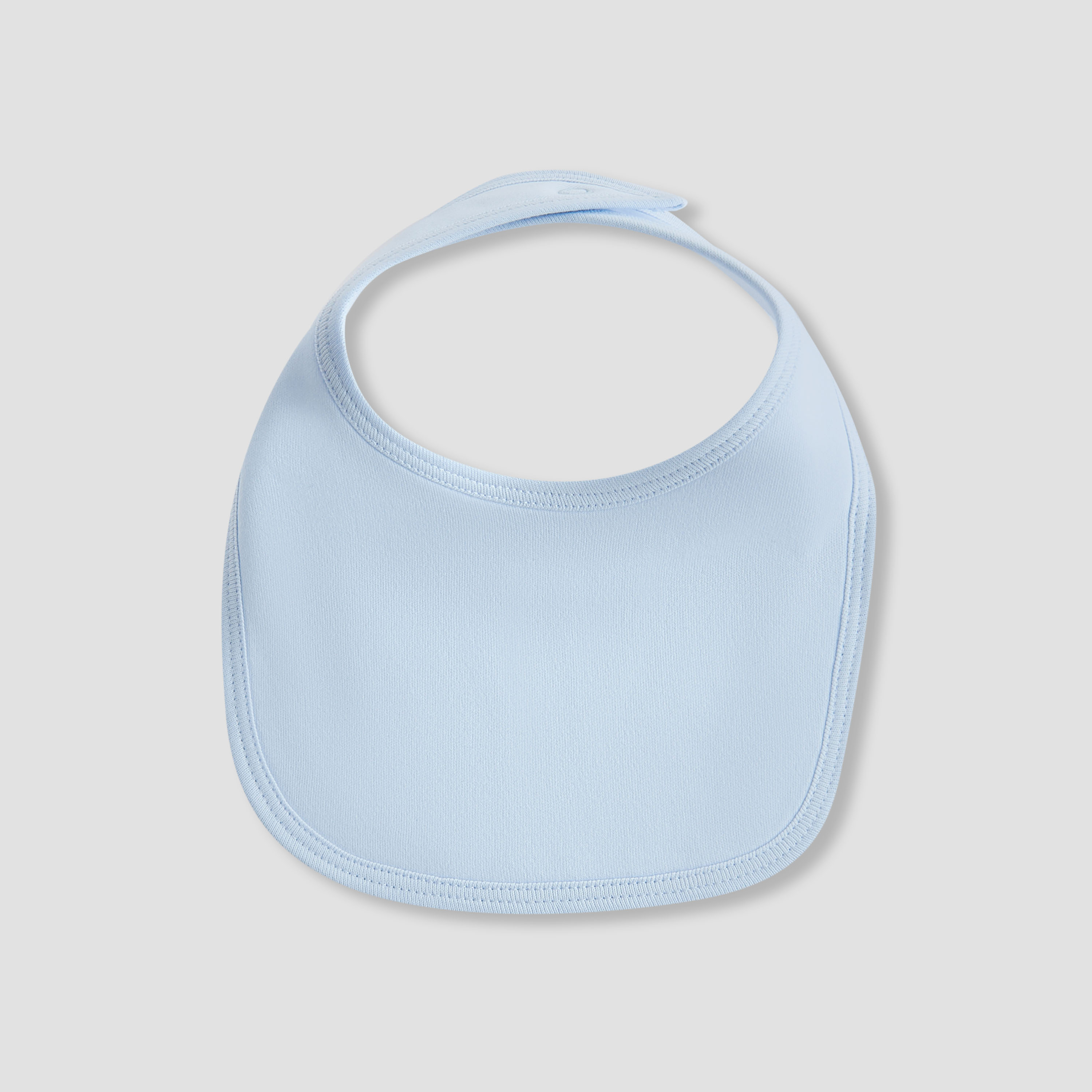 Juniors Solid Bib with Button Closure - Set of 5-baby-feeding-bibs-image-4
