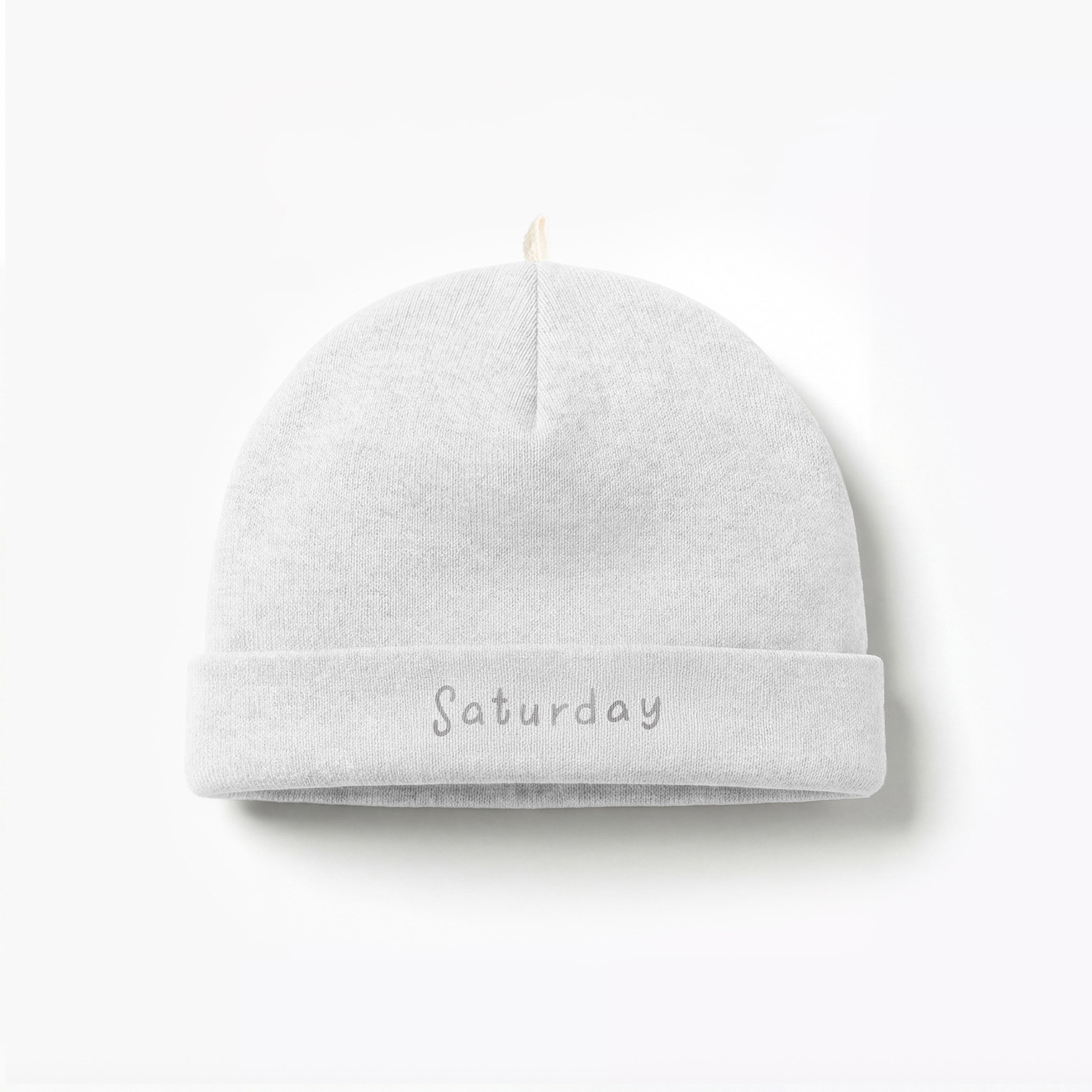 قبعة بيني بطبعات أيام الأسبوع من جونيورز - طقم من 7 قطع-baby-boys-accessories-caps-image-3