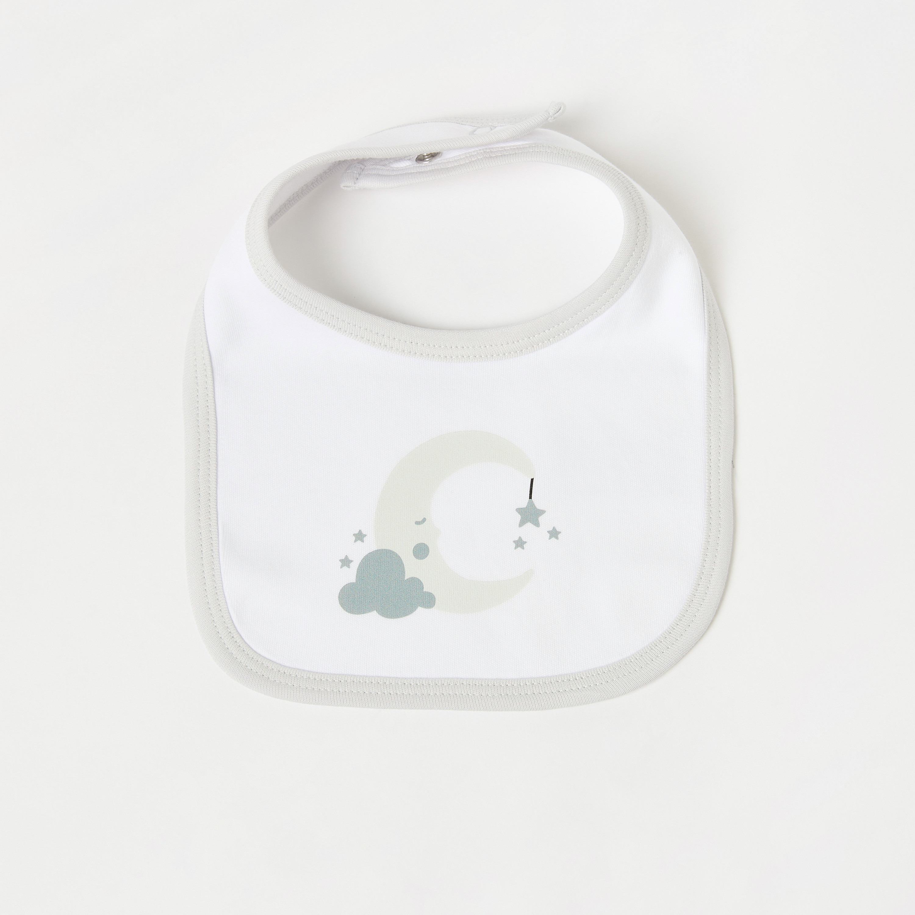 Juniors Printed Muslin Bib with Button Closure - Set of 7-promo_babyshop_Buy2for59_KSA130126-image-2