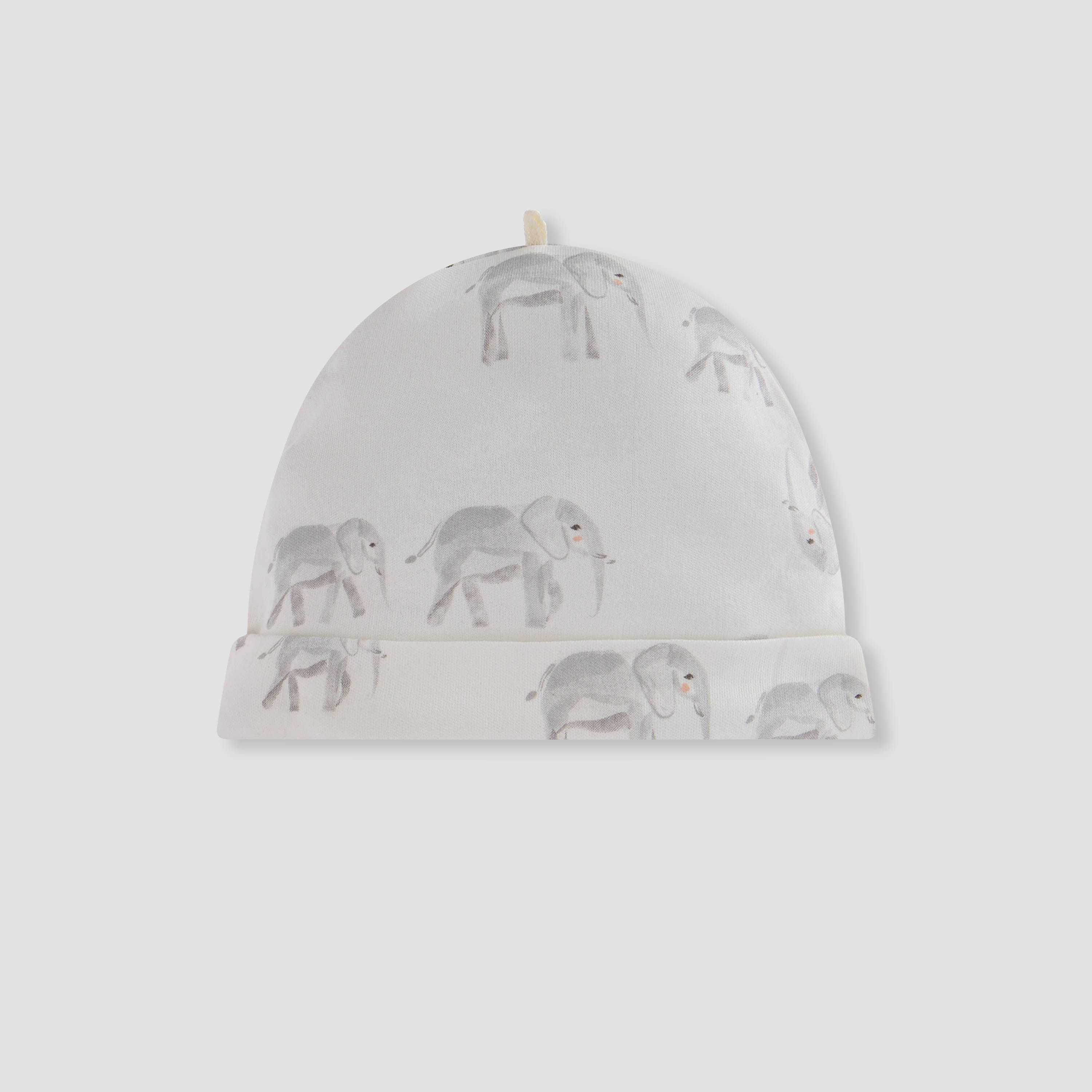 Juniors Elephant Print Beanie Cap - Set of 3-baby-boys-accessories-caps-image-5