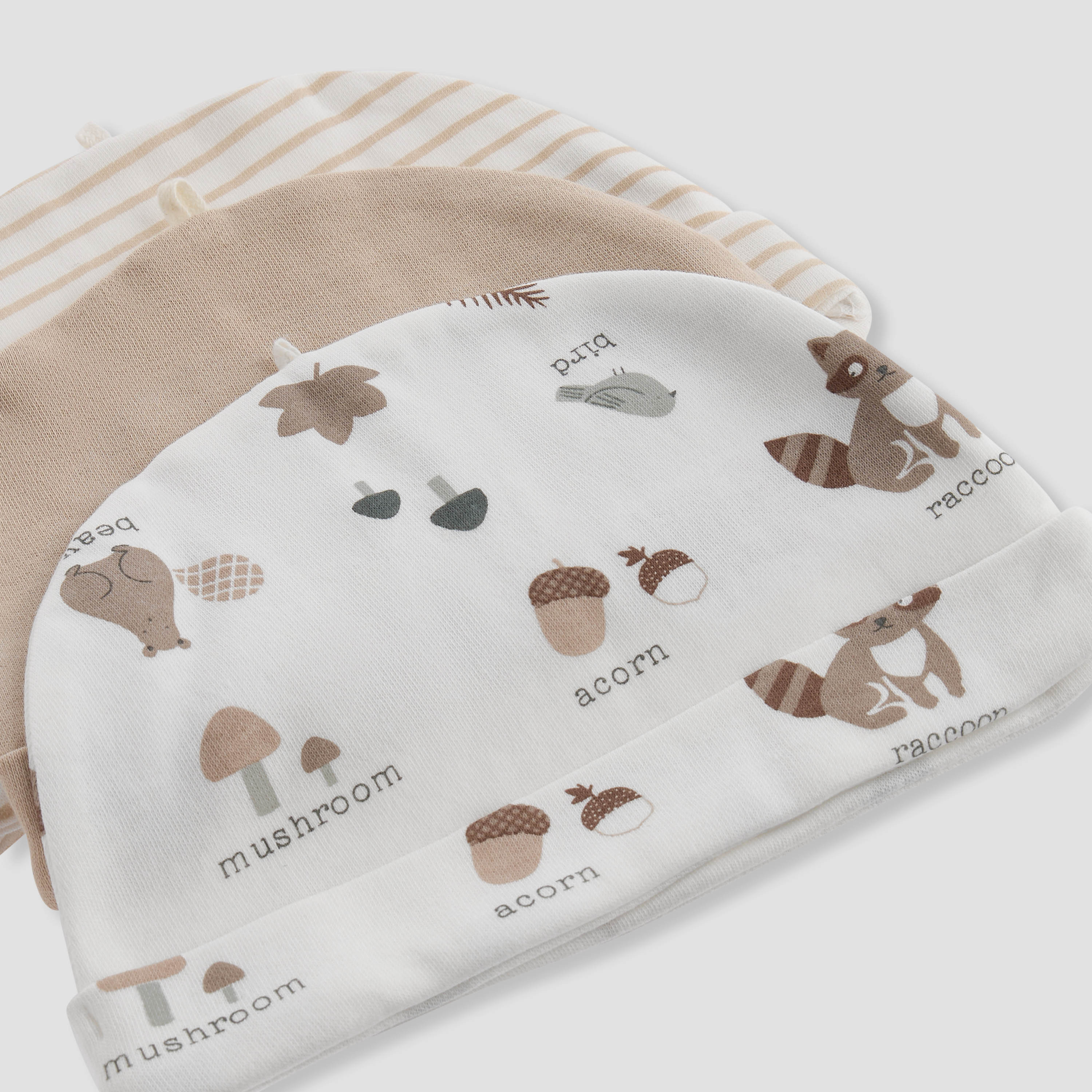 Juniors Assorted Beanie Cap - Set of 3-baby-boys-accessories-caps-image-7