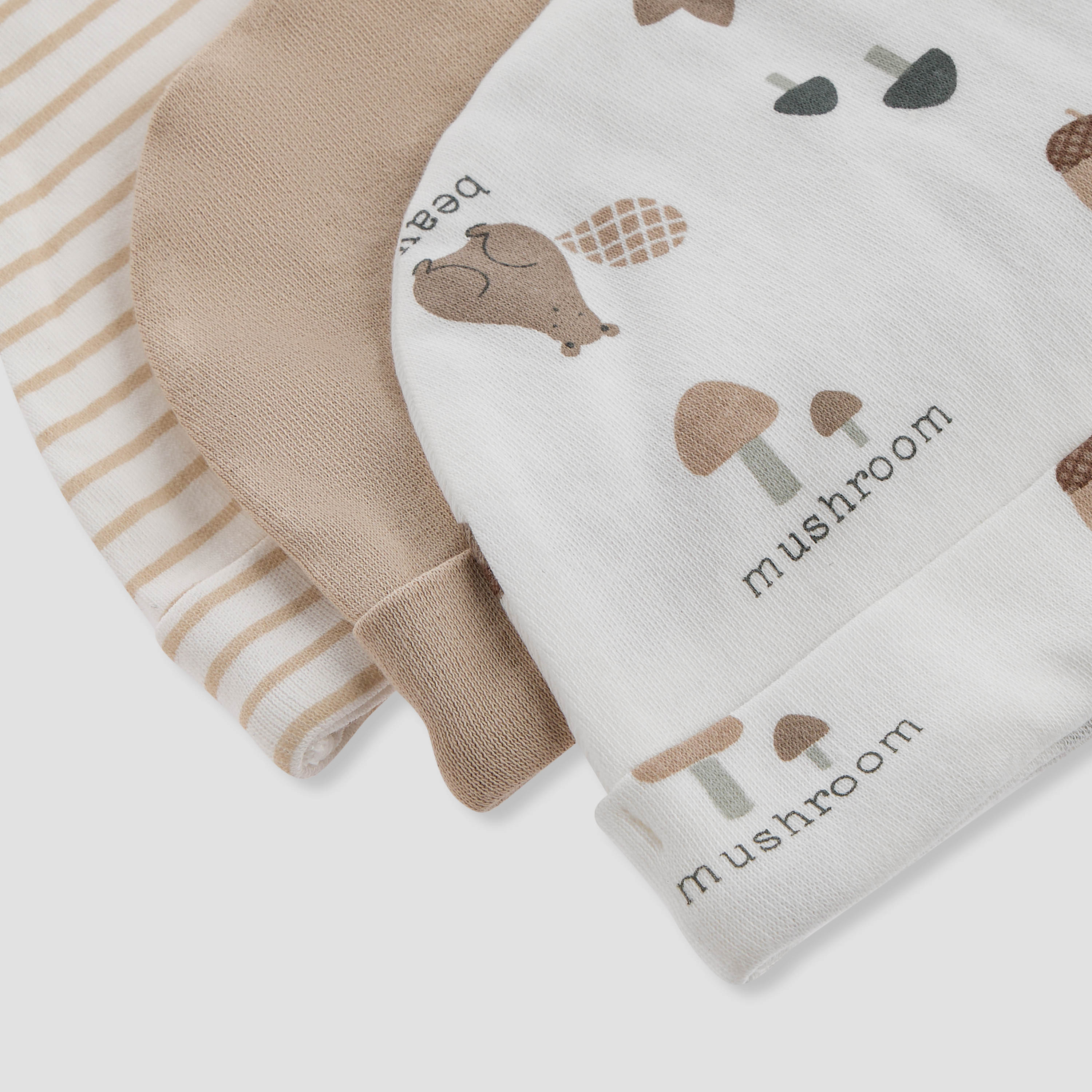 Juniors Assorted Beanie Cap - Set of 3-baby-boys-accessories-caps-image-8