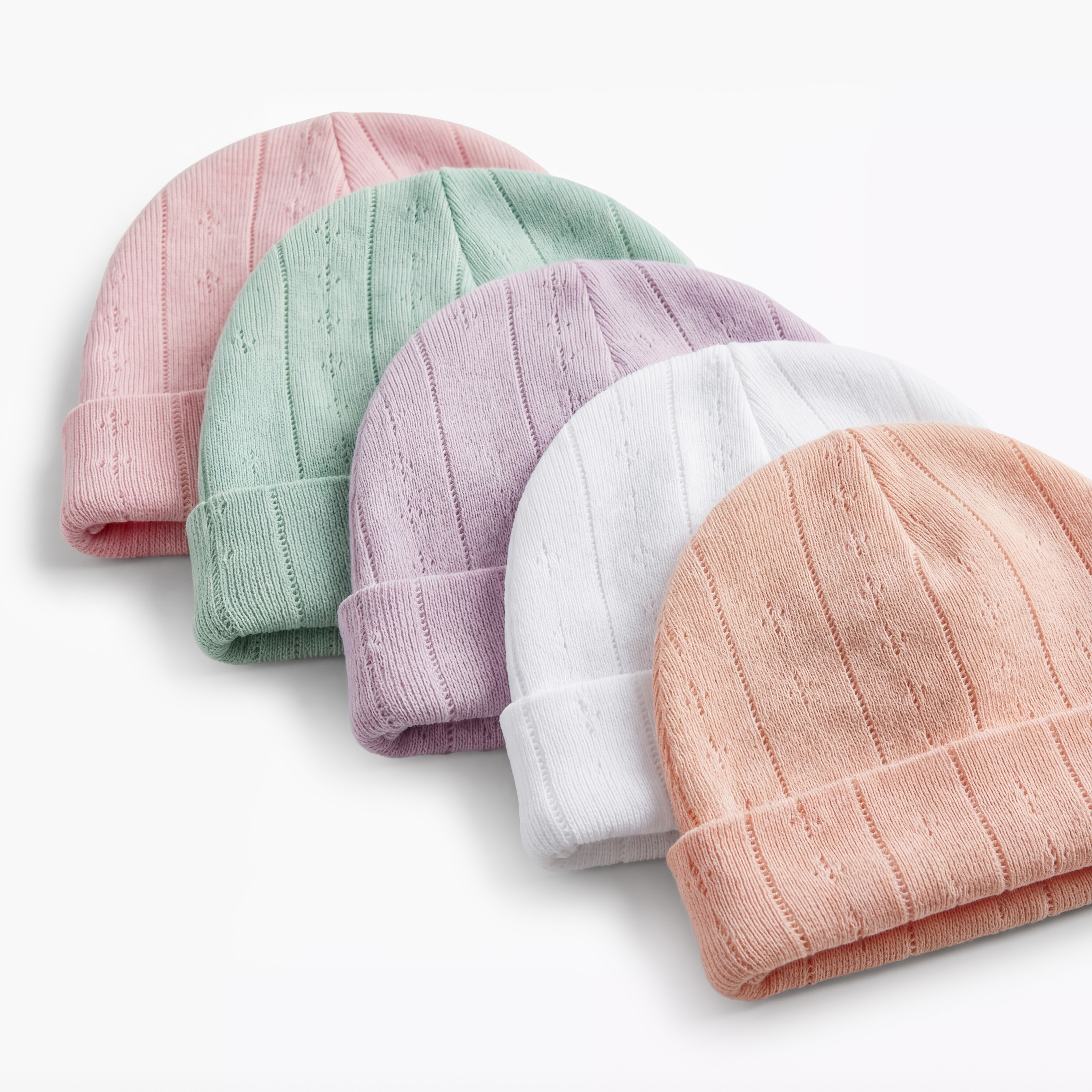 قبعات بارزة الملمس من جونيورز - طقم 5 قطع-baby-boys-accessories-caps-image-2