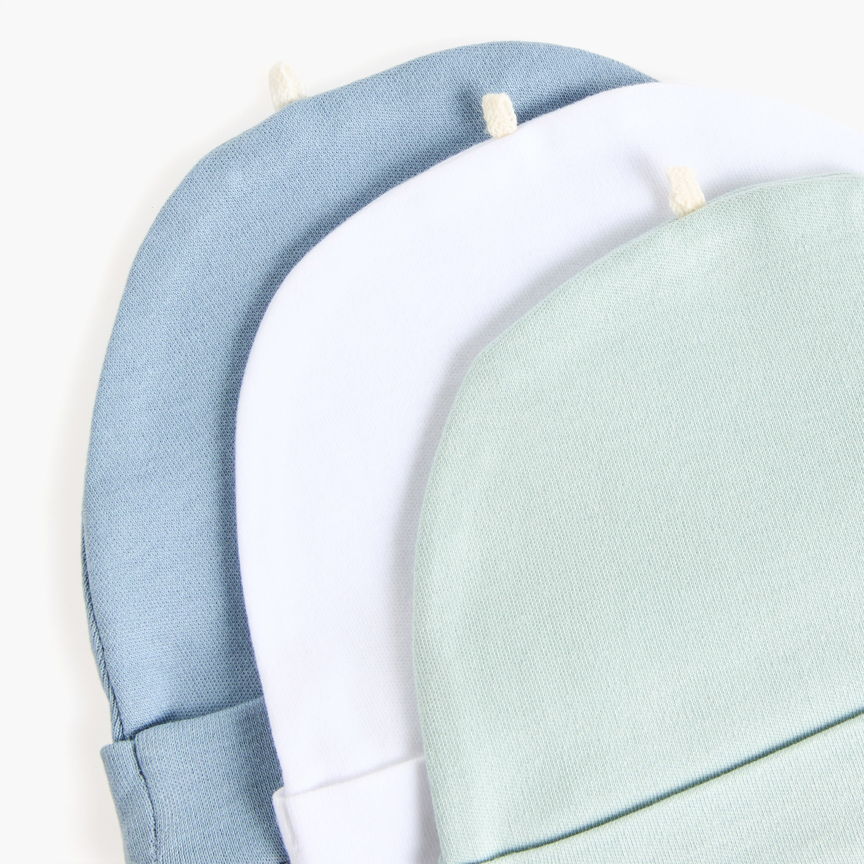 قبعة سادة من جونيورز - طقم من 3 قطع-baby-boys-accessories-caps-image-2