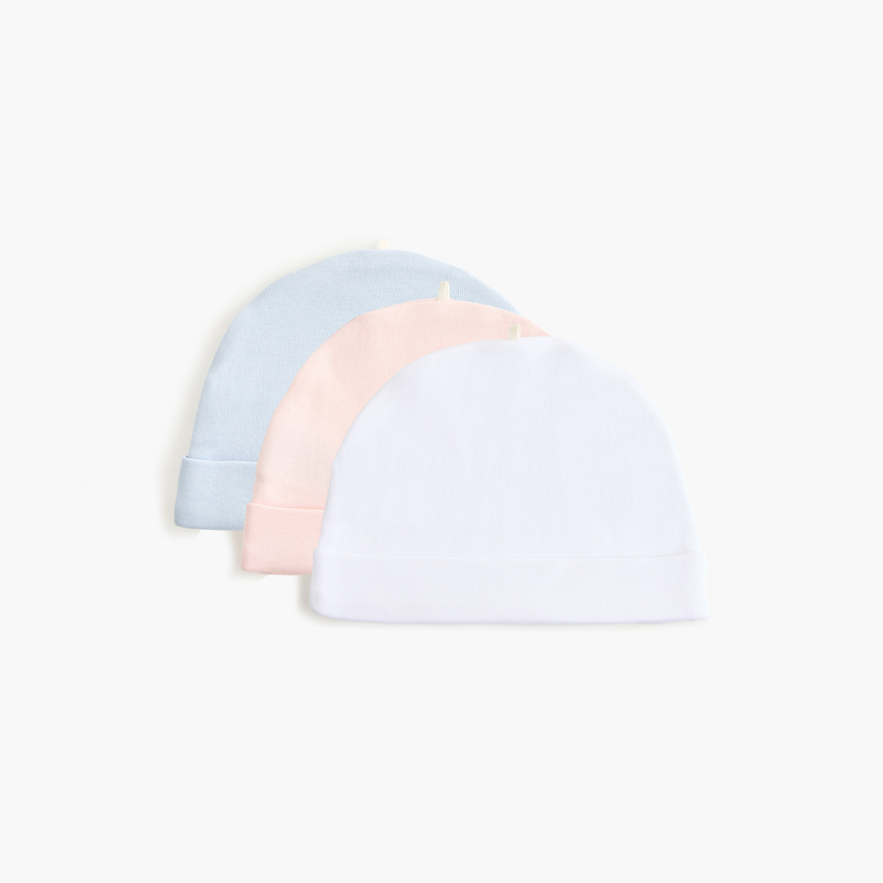 قبعة قطن سادة - طقم من 3 قطع-baby-boys-accessories-caps-image-8