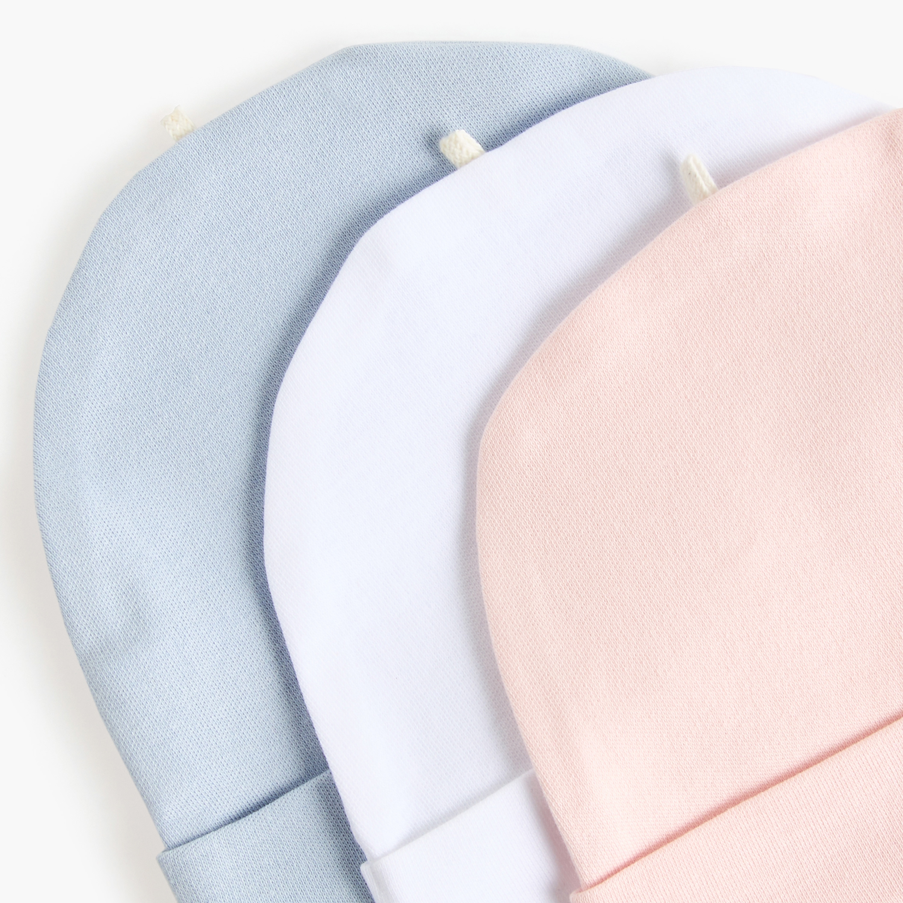 قبعة قطن سادة - طقم من 3 قطع-baby-boys-accessories-caps-image-2