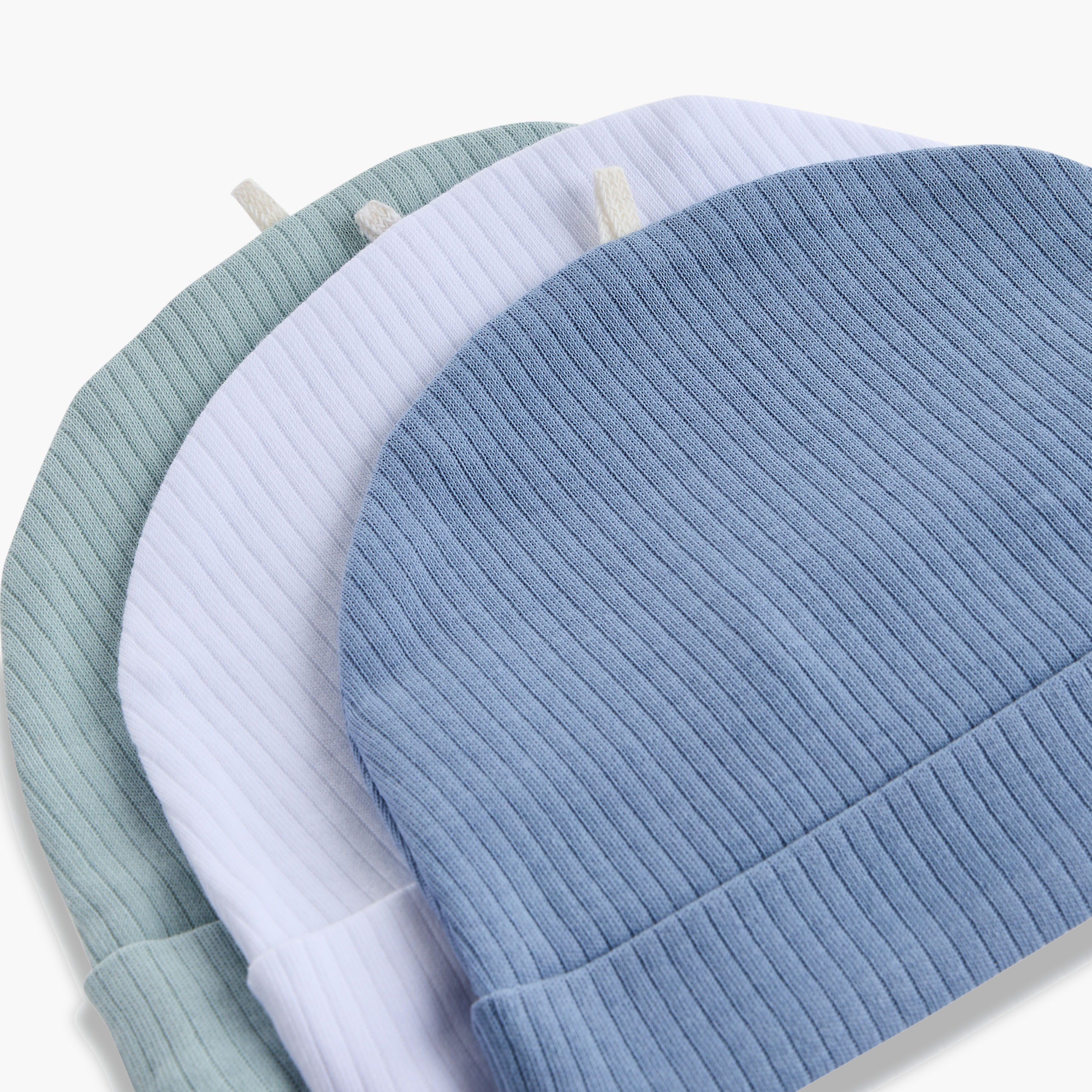 Juniors Ribbed Cap - Set of 3-baby-boys-accessories-caps-image-6