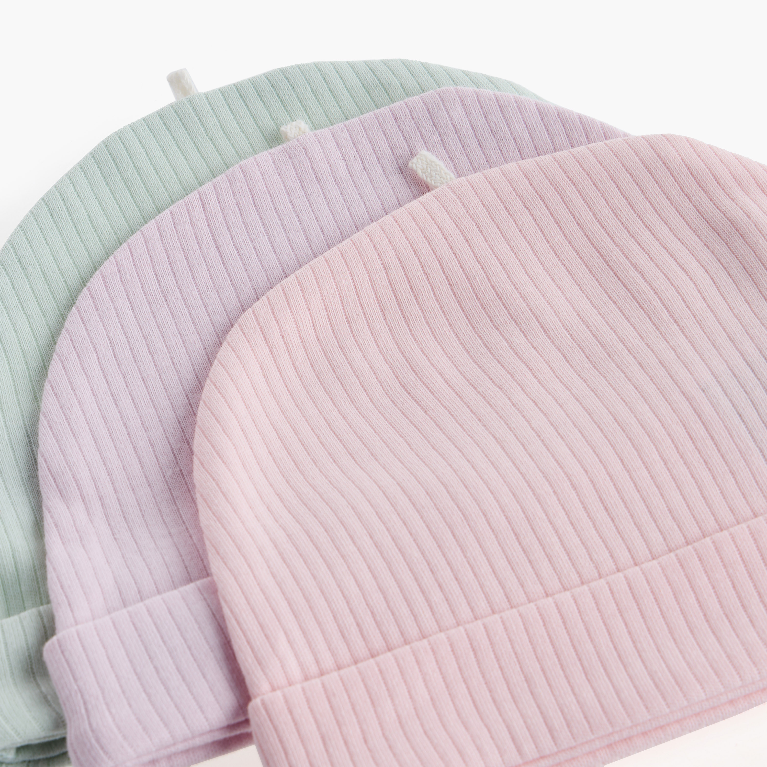 Juniors Ribbed Cap - Set of 3-baby-boys-accessories-caps-image-5