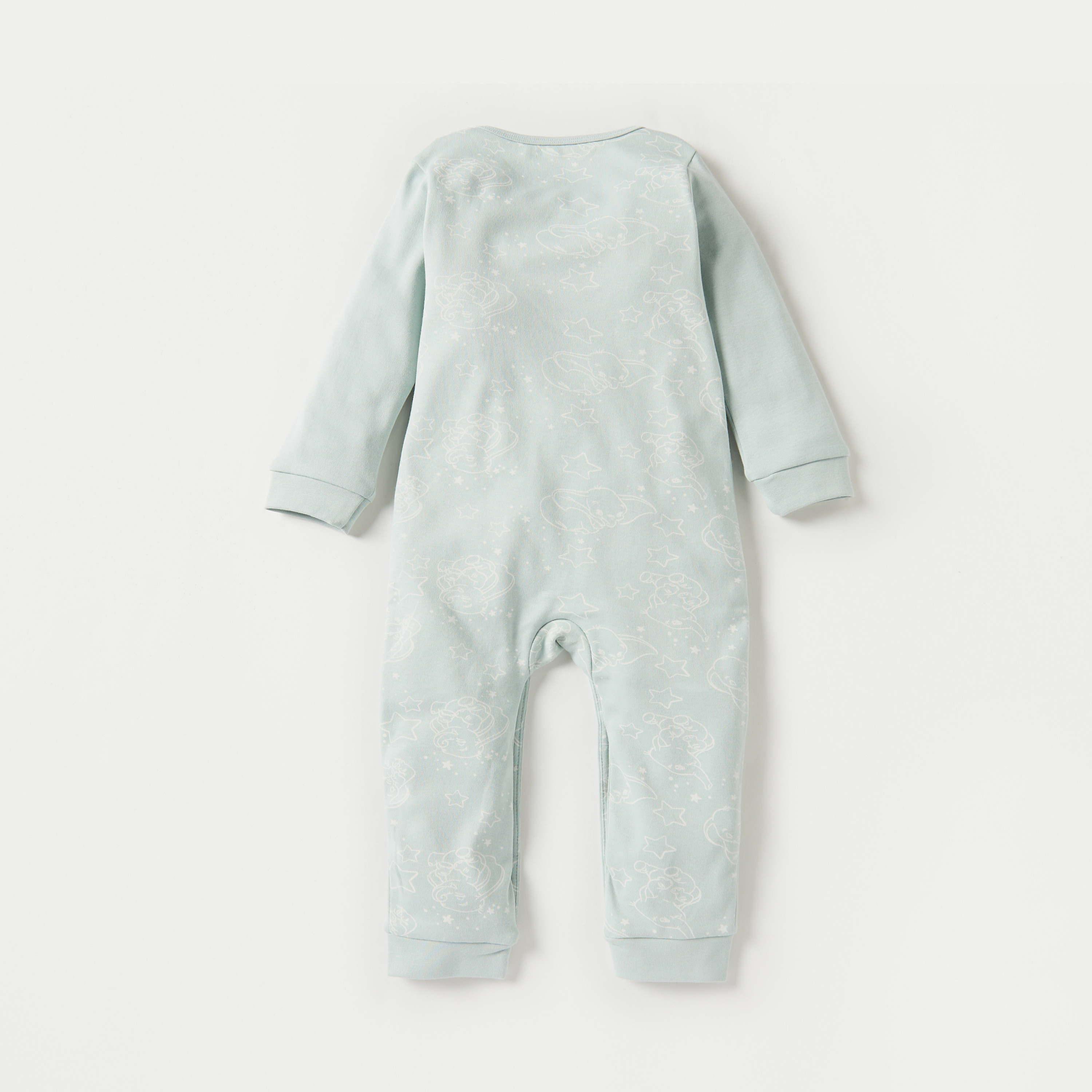 Disney Dumbo Print Sleepsuit-baby-boys-clothing-nightwear-sleepsuits-image-2