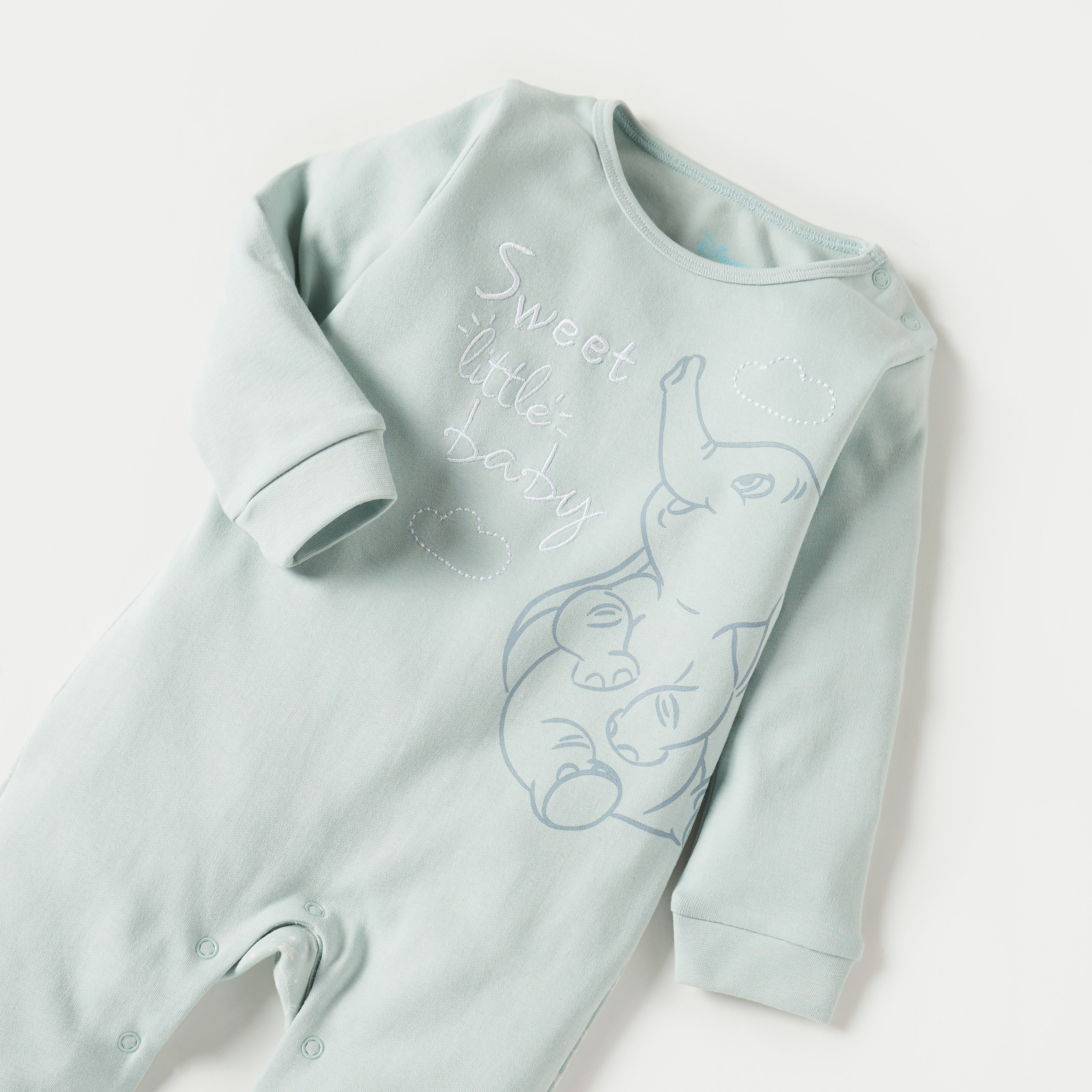 Disney Dumbo Print Sleepsuit-baby-boys-clothing-nightwear-sleepsuits-image-3