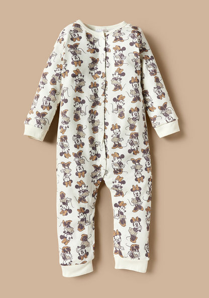 Disney All-Over Minnie Mouse Print Sleepsuit-Sleepsuits-image-0