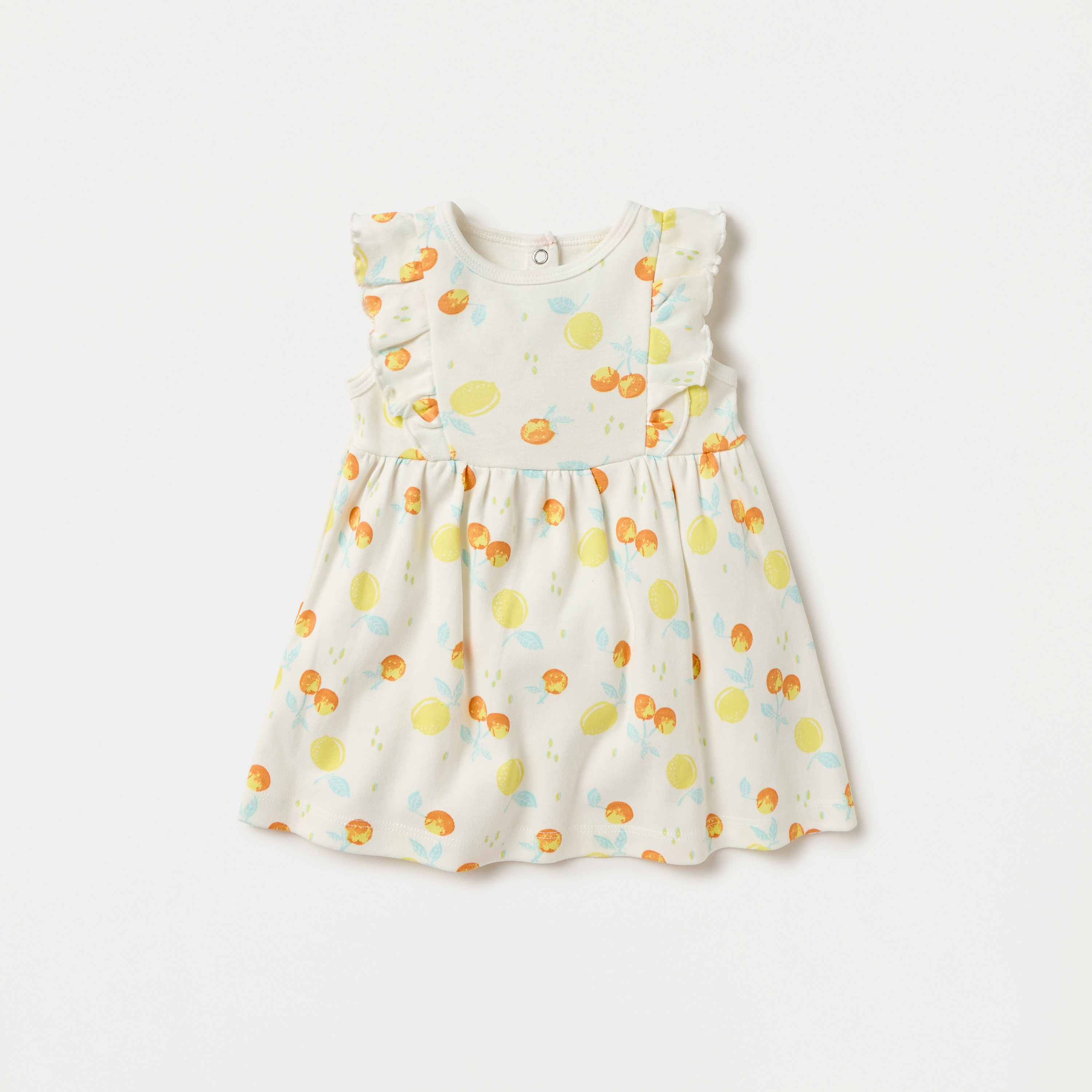Juniors Printed A-line Dress with Ruffle Detail - Set of 2-baby-girls-clothing-dressesandjumpsuits-image-2