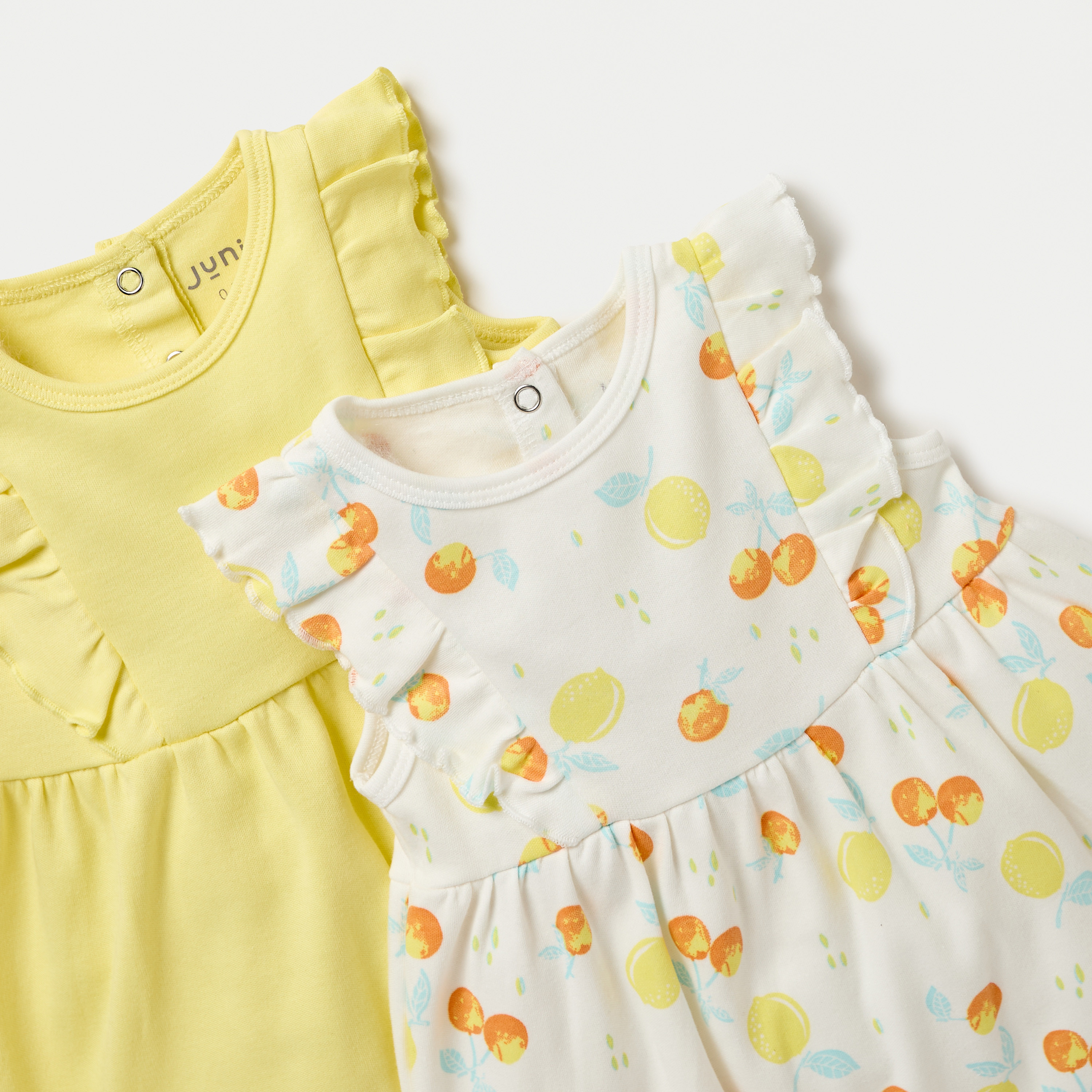 Juniors Printed A-line Dress with Ruffle Detail - Set of 2-baby-girls-clothing-dressesandjumpsuits-image-4