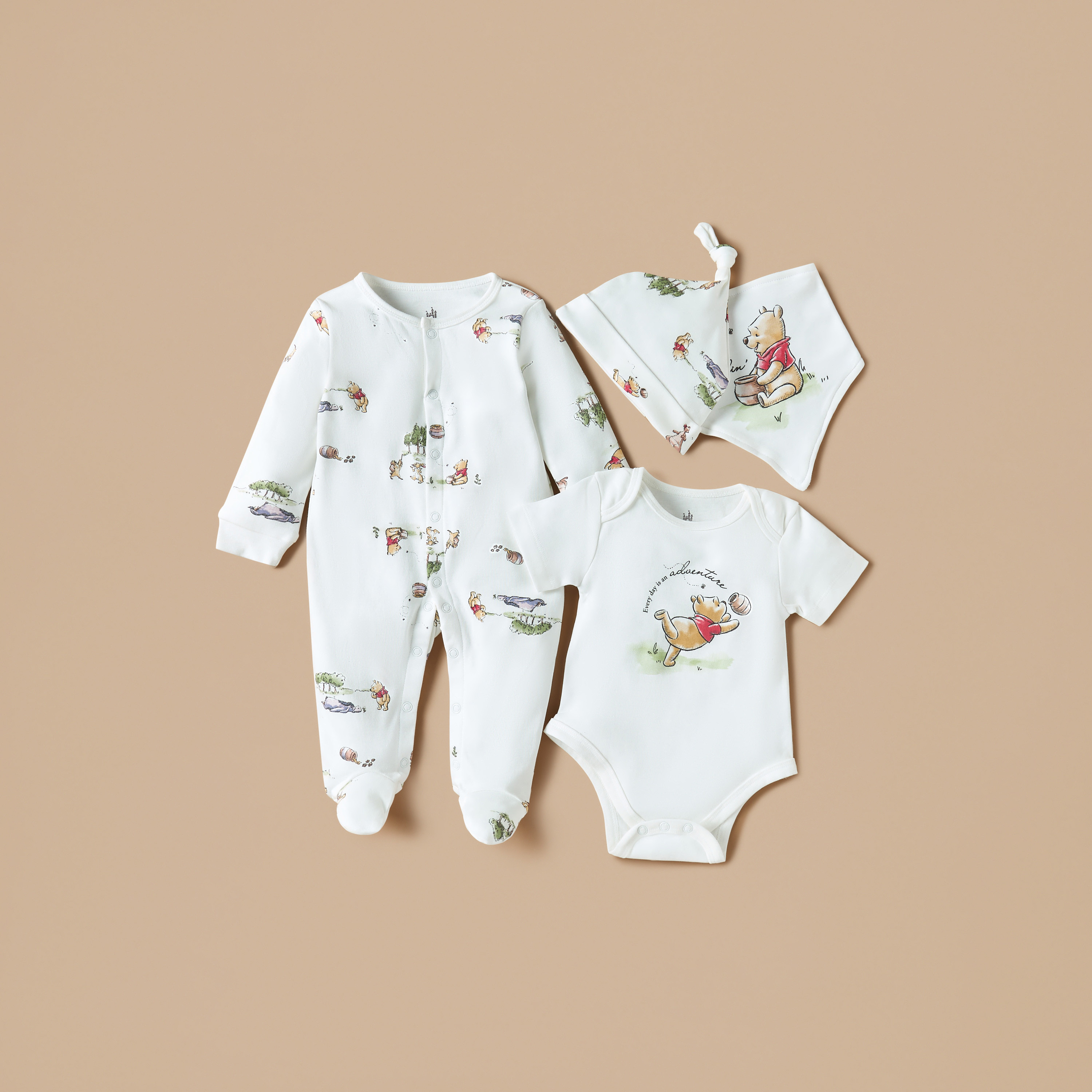 Sleepsuits Unisex Winnie The Pooh Baby Clothes Winnie The Pooh Gro