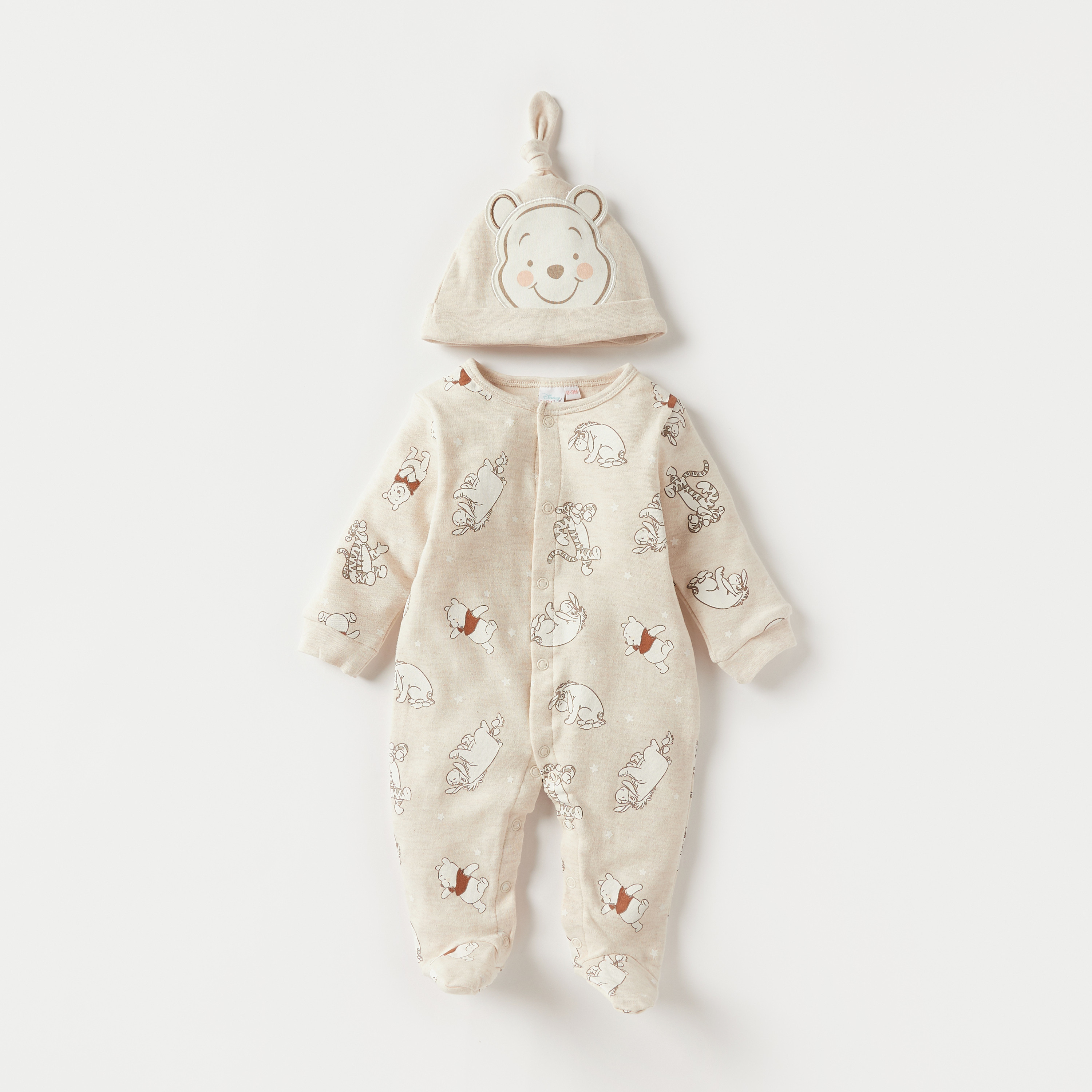 Disney Winnie-the-Pooh Print 4-Piece Clothing Set-baby-boys-clothing-setsandcoords-image-2