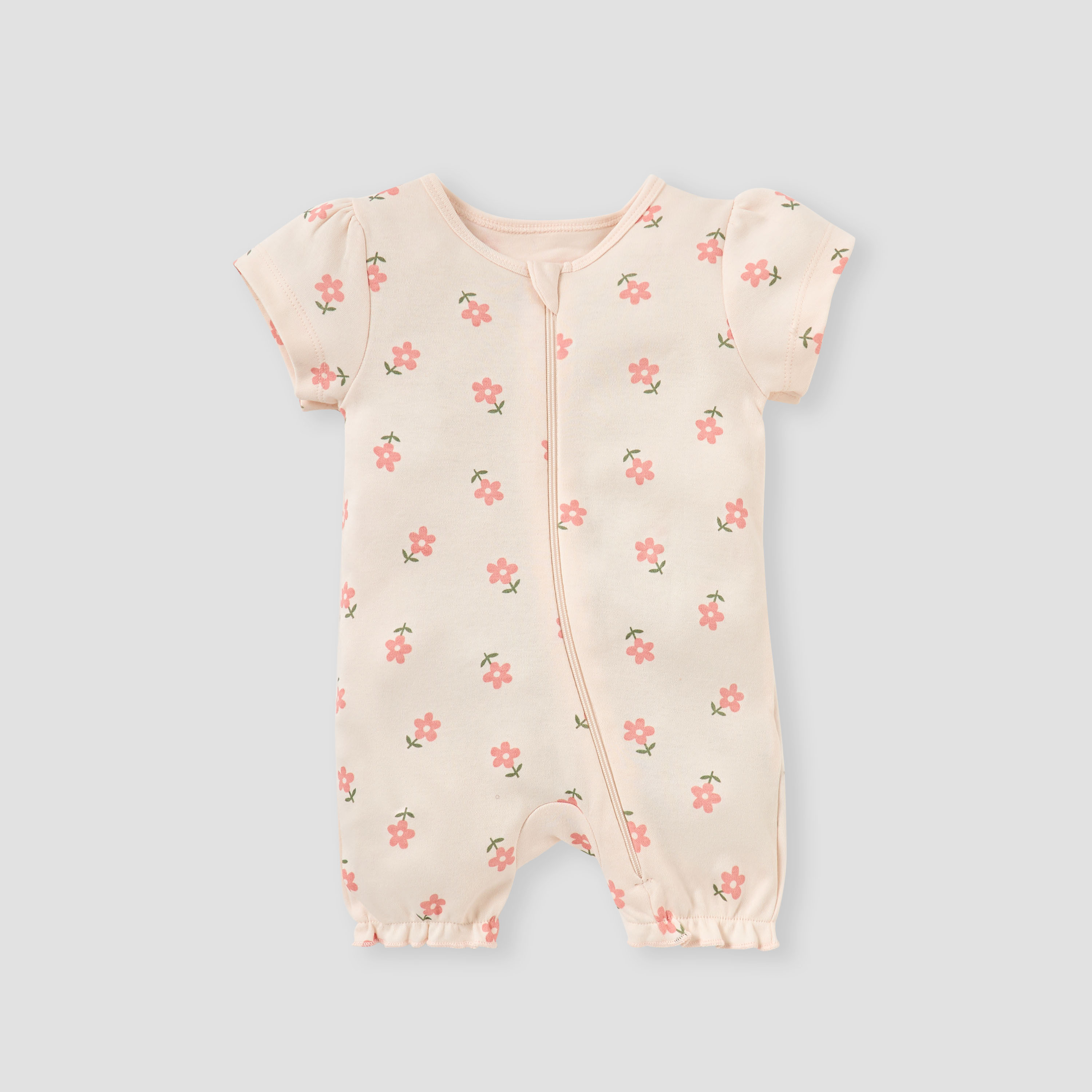 طقم هدايا ملابس 3 قطع بطبعات زهور من جونيورز-baby-girls-clothing-setsandcoords-image-2