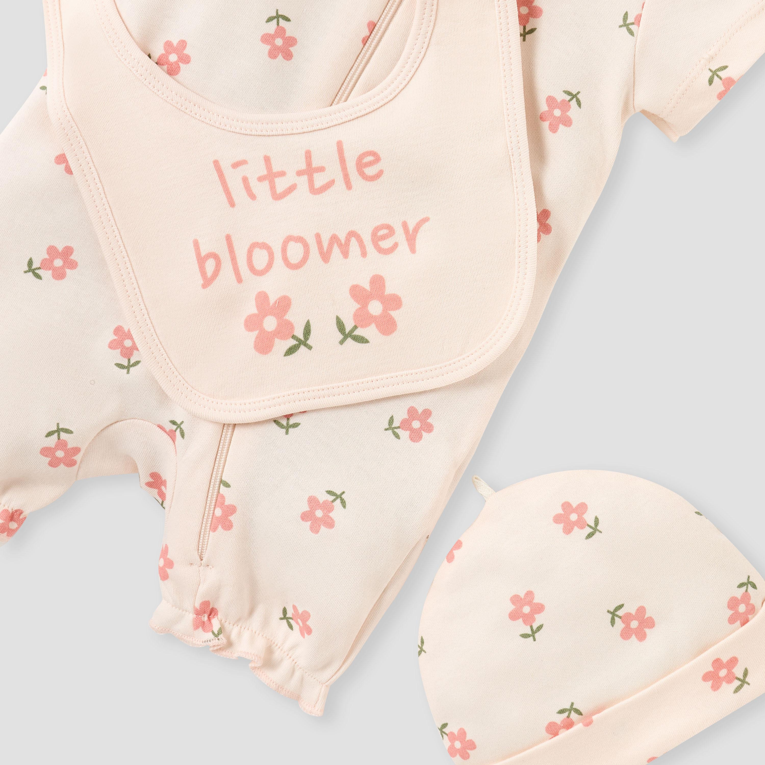طقم هدايا ملابس 3 قطع بطبعات زهور من جونيورز-baby-girls-clothing-setsandcoords-image-7