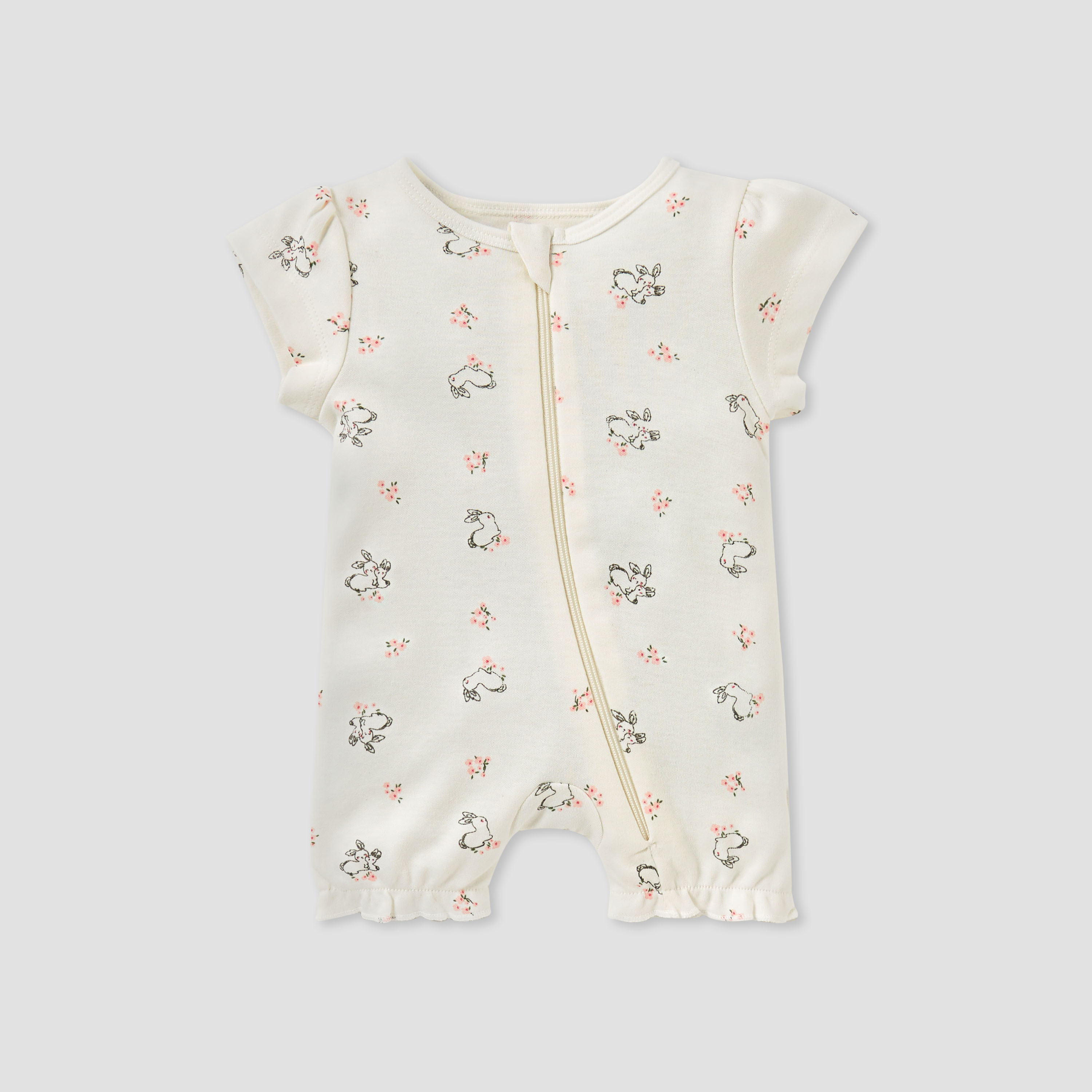 Juniors Bunny Print 3-Piece Gift Set-baby-girls-clothing-setsandcoords-image-2