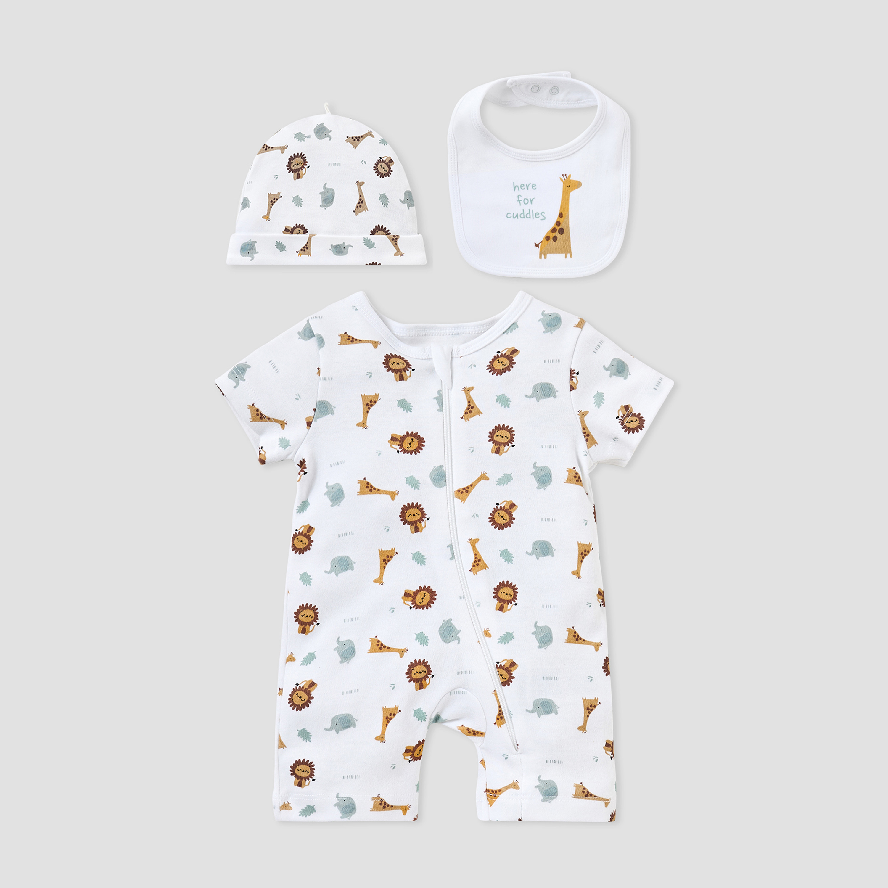 Juniors Animal Print 3-Piece Gift Set-baby-boys-clothing-setsandcoords-image-1