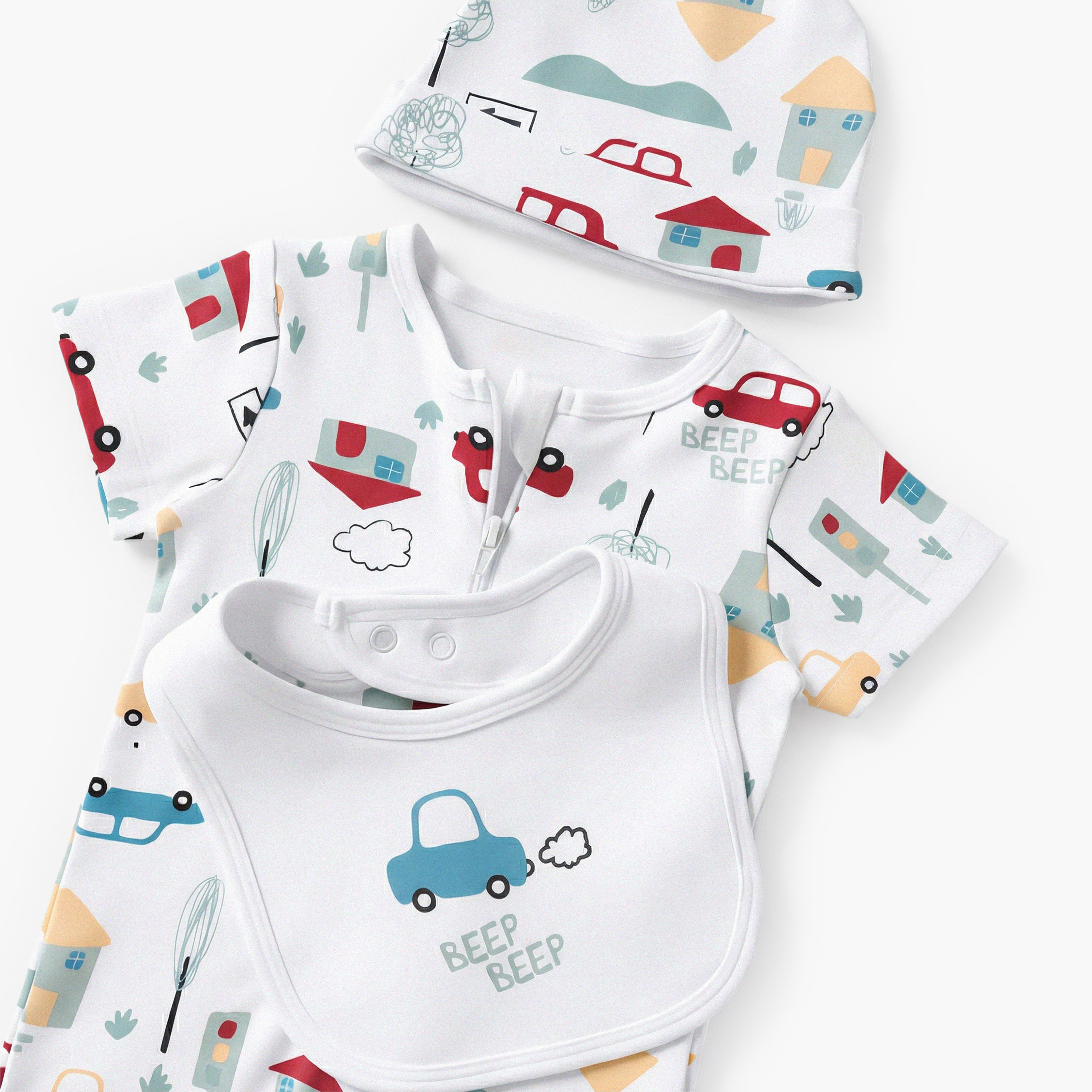 Set of 3 Juniors Clothing Gift Set with Vehicle Print-baby-girls-clothing-setsandcoords-image-5