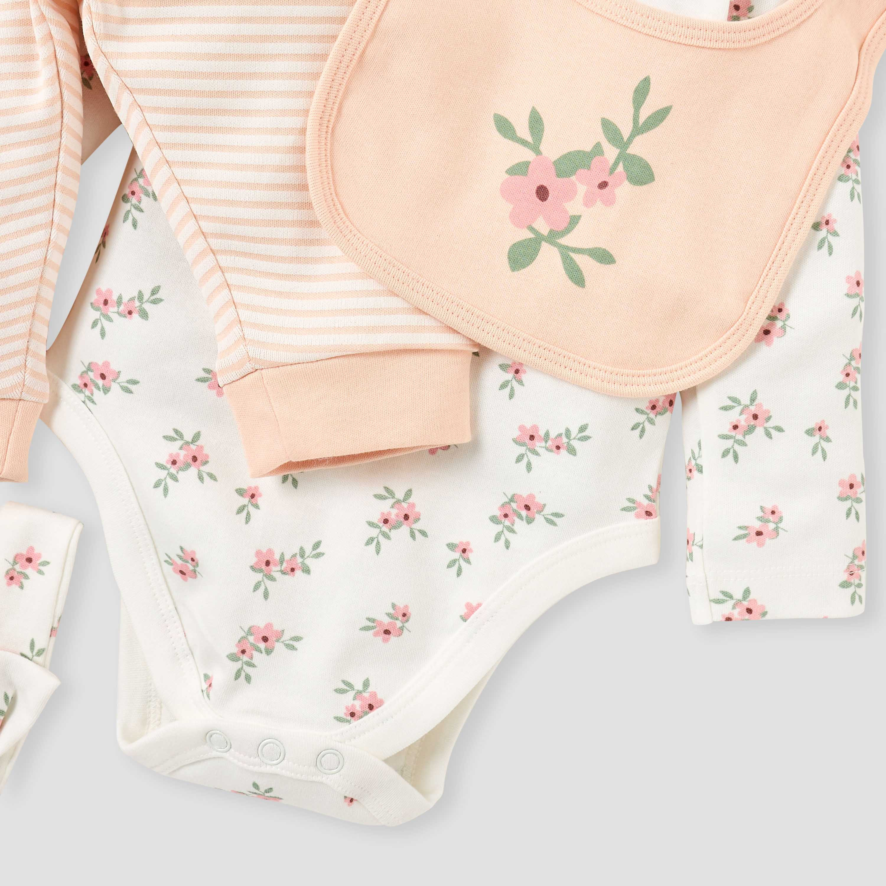 Juniors 4-Piece Floral Print Clothing Set-baby-girls-clothing-setsandcoords-image-7