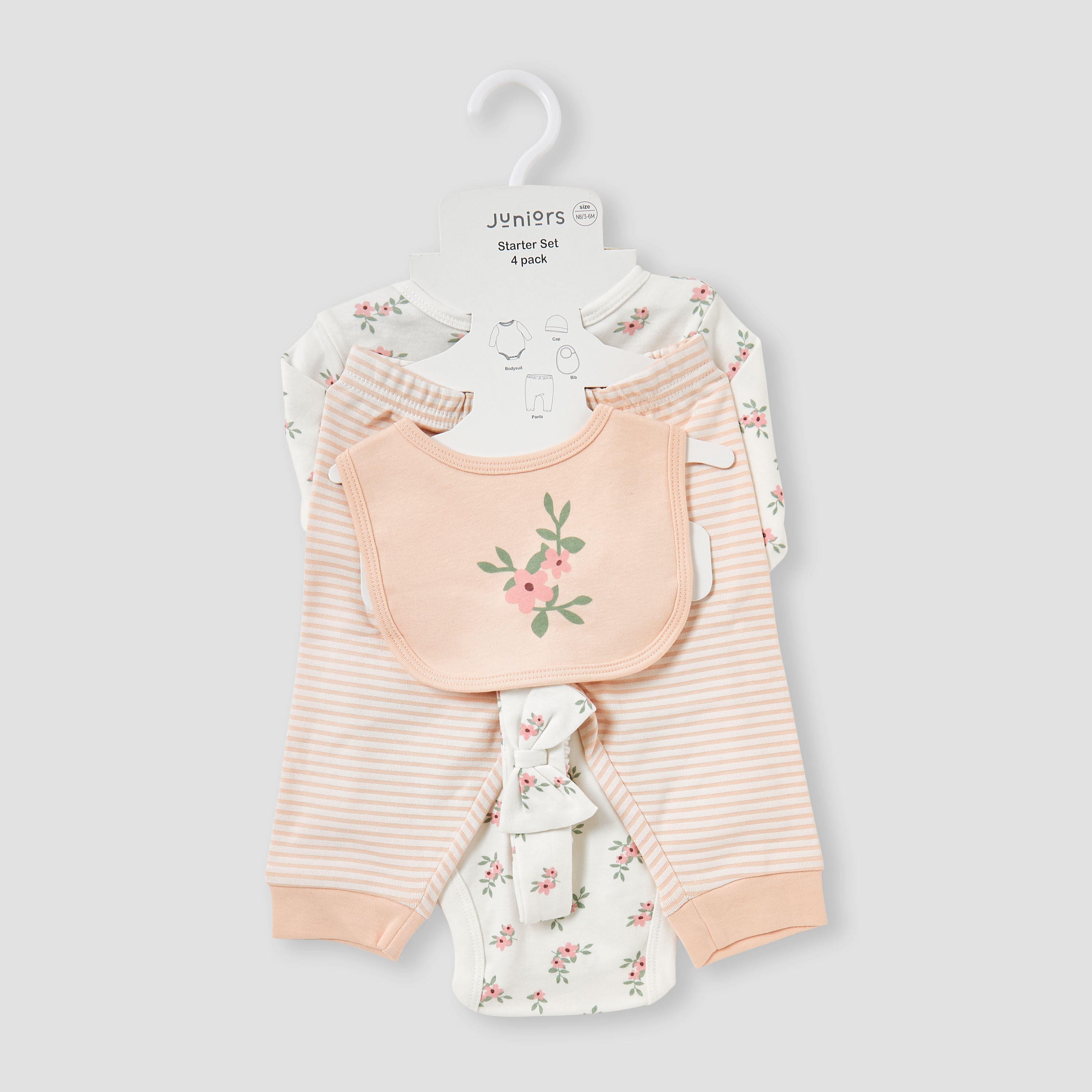 Juniors 4-Piece Floral Print Clothing Set-baby-girls-clothing-setsandcoords-image-8