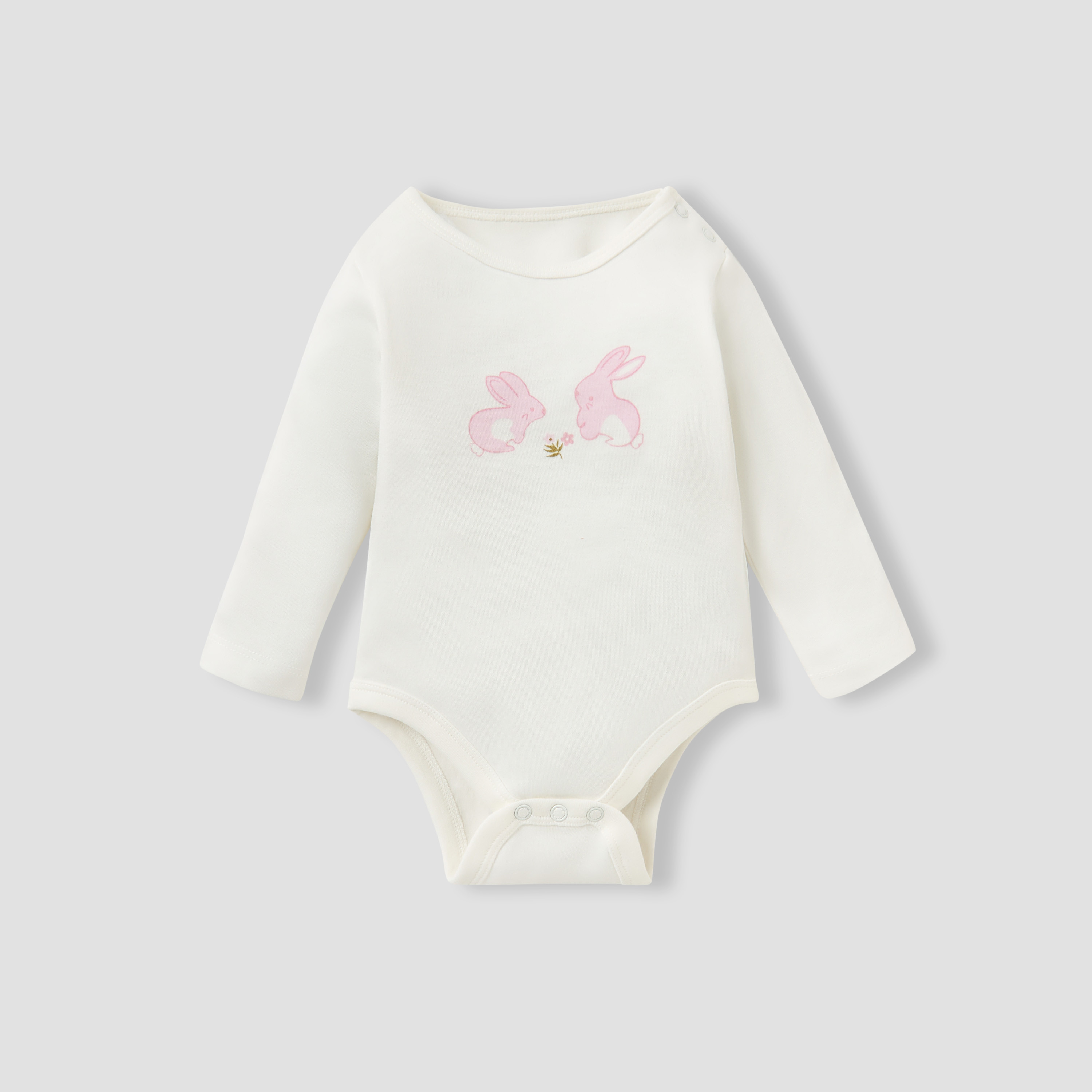 Juniors 5-Piece Bunny Print Clothing Set-baby-girls-clothing-setsandcoords-image-4
