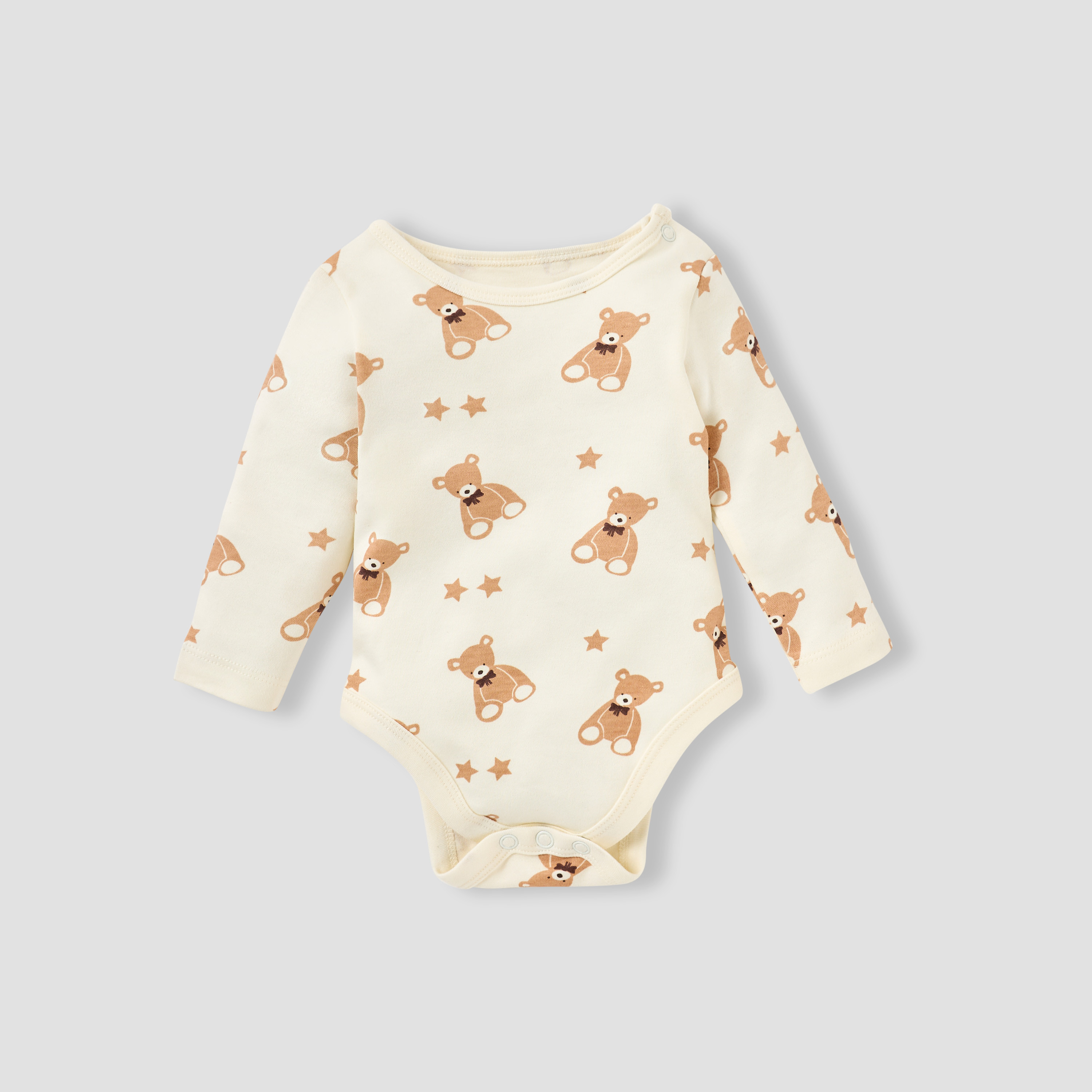 Juniors 4-Piece Teddy Bear Print Clothing Set-baby-boys-clothing-setsandcoords-image-2