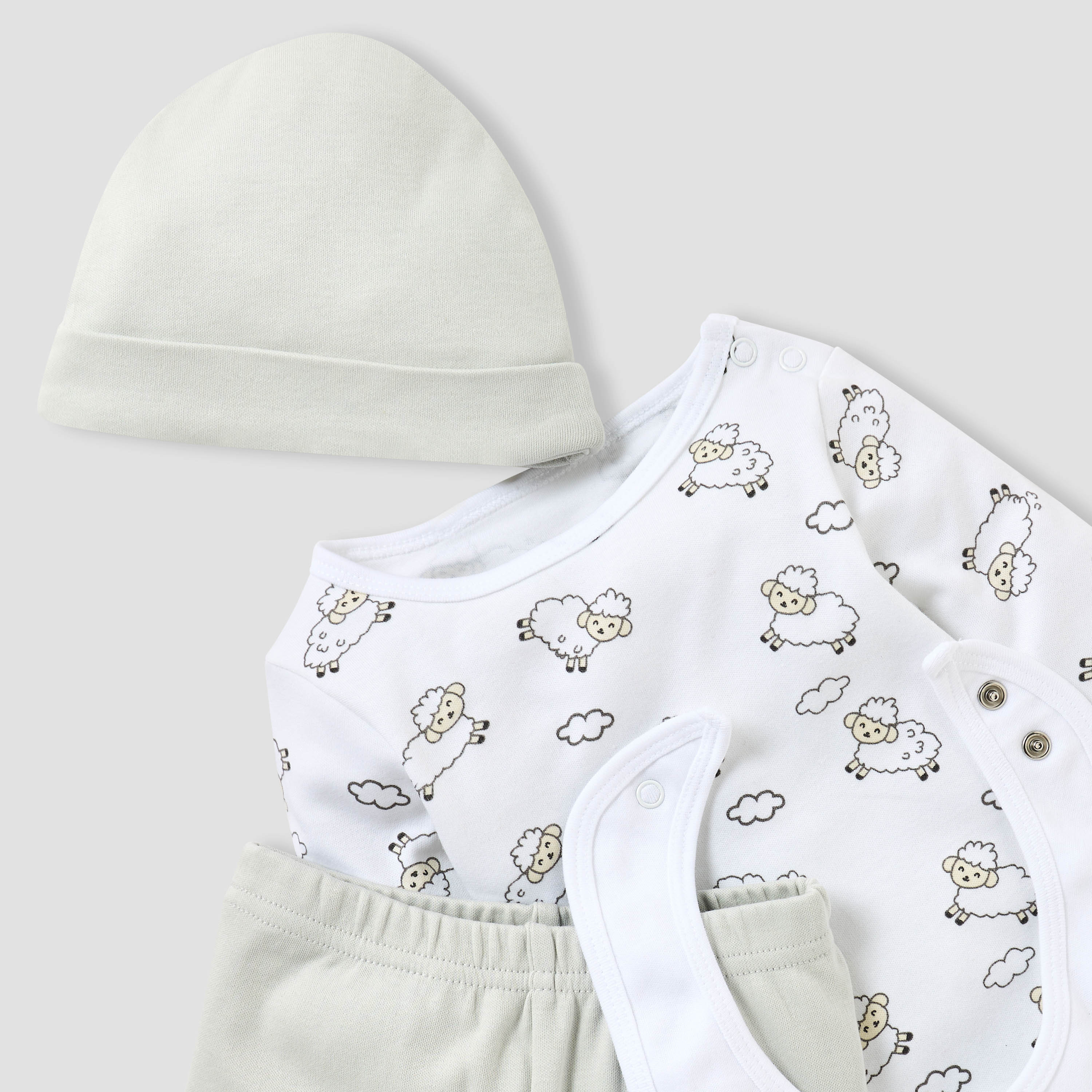 Juniors 4-Piece Sheep Print Clothing Set-baby-girls-clothing-setsandcoords-image-7