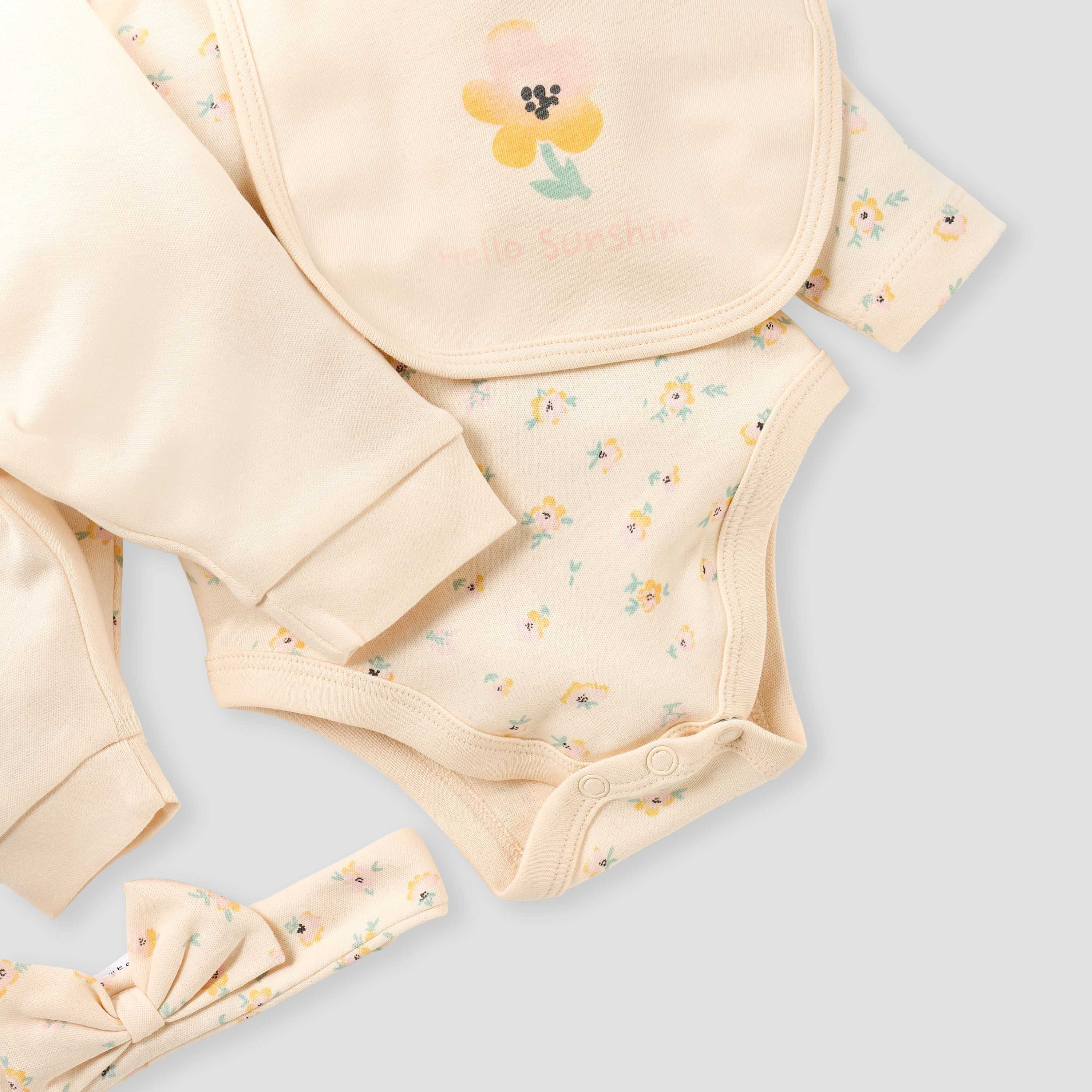 طقم ملابس متنوعة 4 قطع من جونيورز-baby-girls-clothing-setsandcoords-image-2