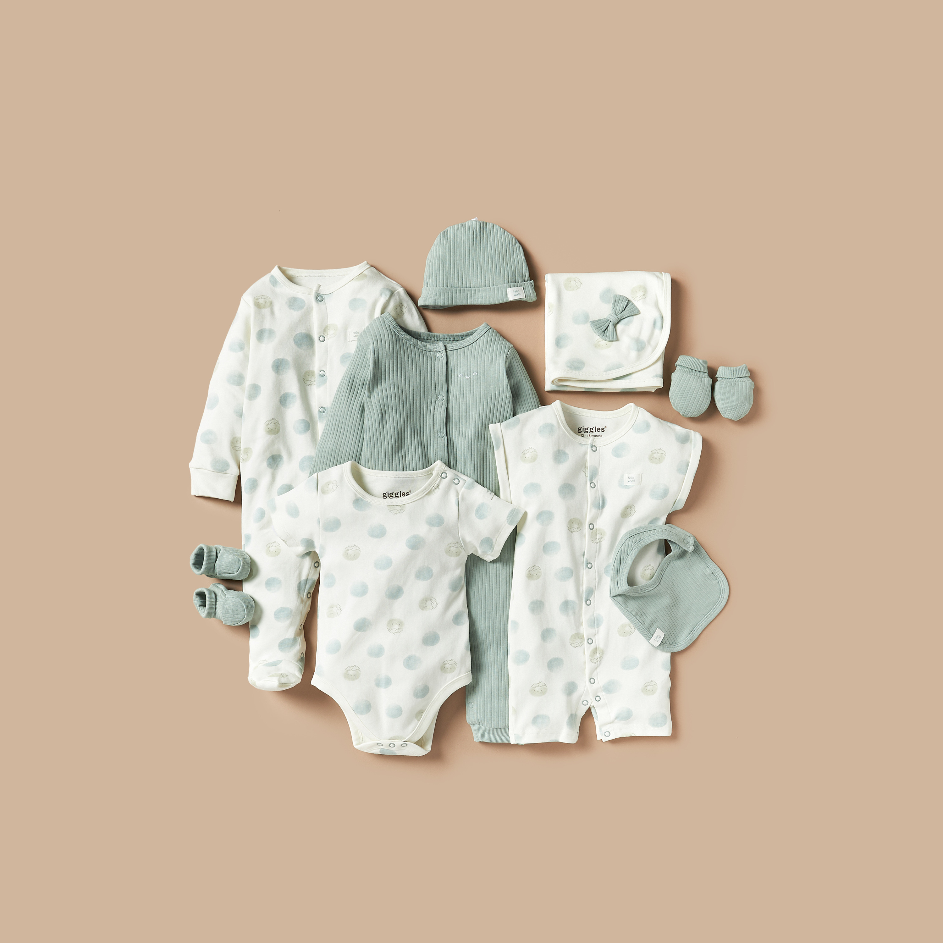 Giggles Textured Long Sleeves Sleepsuit with Button Closure-baby-boys-clothing-nightwear-sleepsuits-image-5