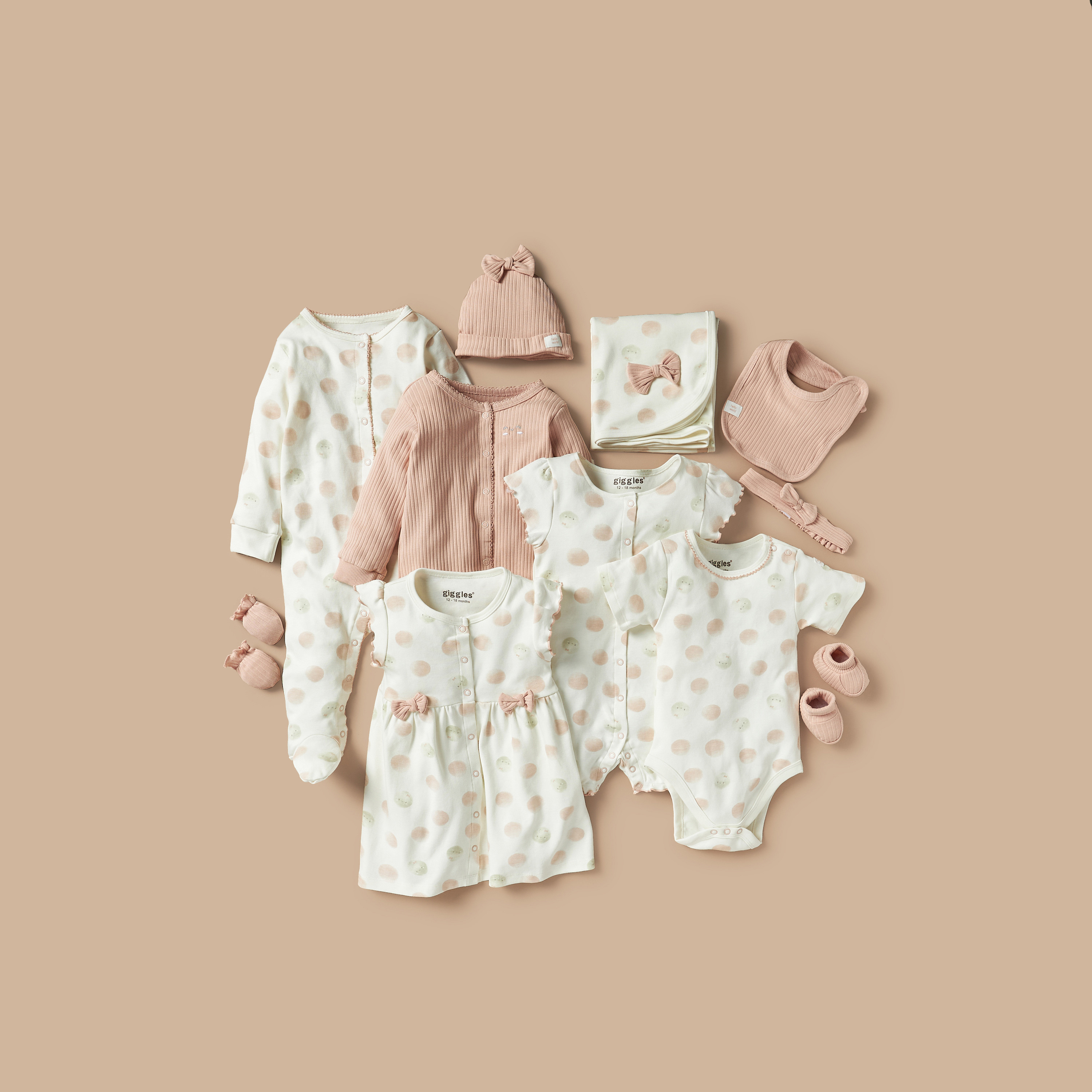 Giggled All-Over Ribbed Sleepsuit with Lace Detail and Long Sleeves-baby-girls-clothing-nightwear-sleepsuits-image-5