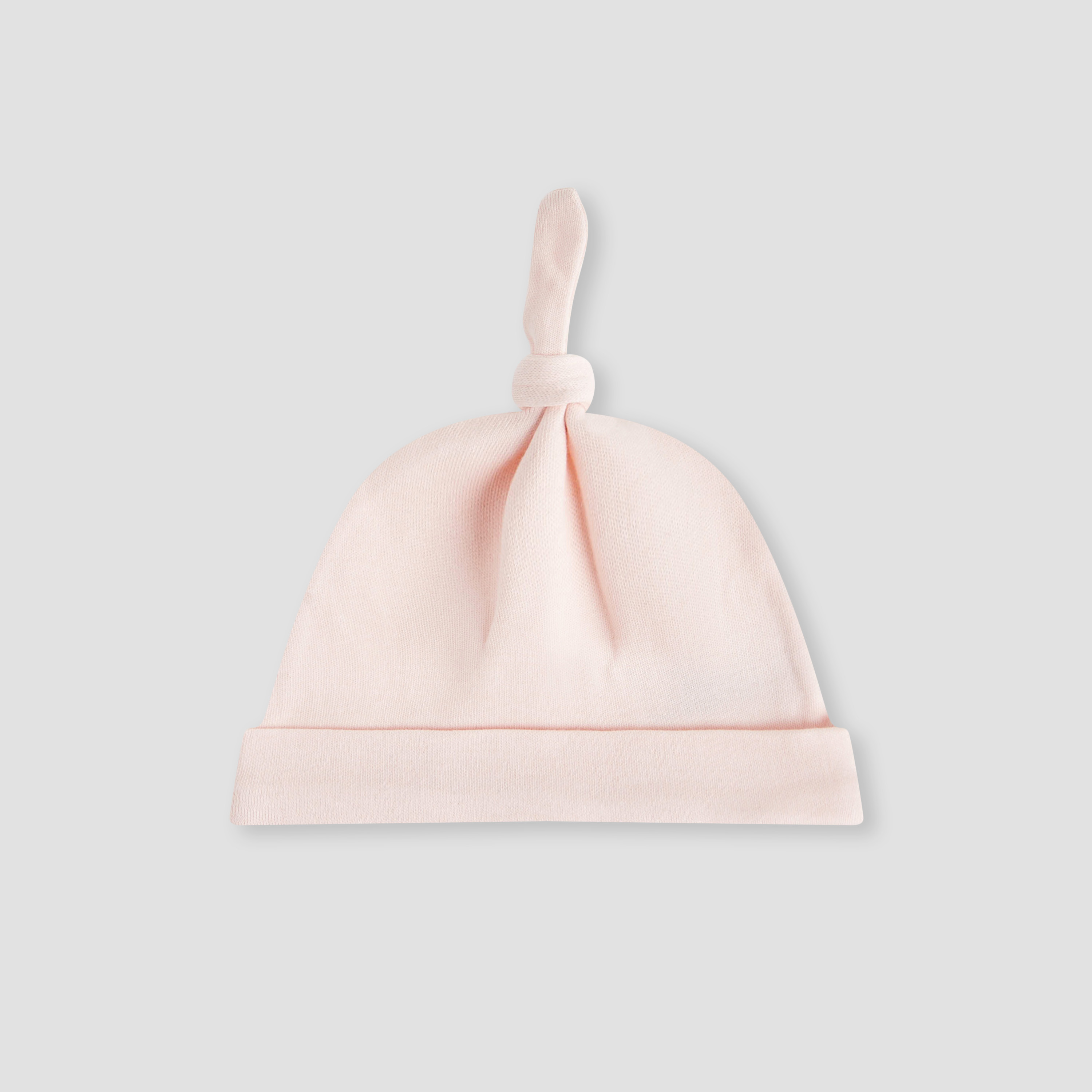 Juniors Girls Cap with Knot Detail - Cotton - Set of 5-baby-girls-accessories-caps-image-2