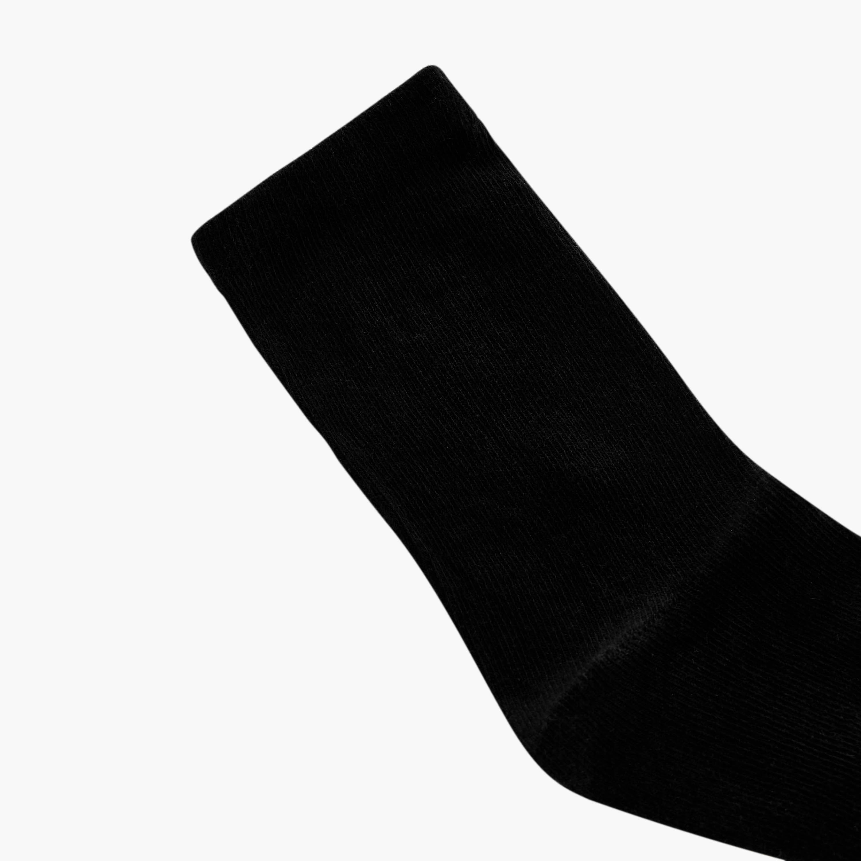 Solid Crew Length Socks - Set of 5-girls-accessories-socks-image-3