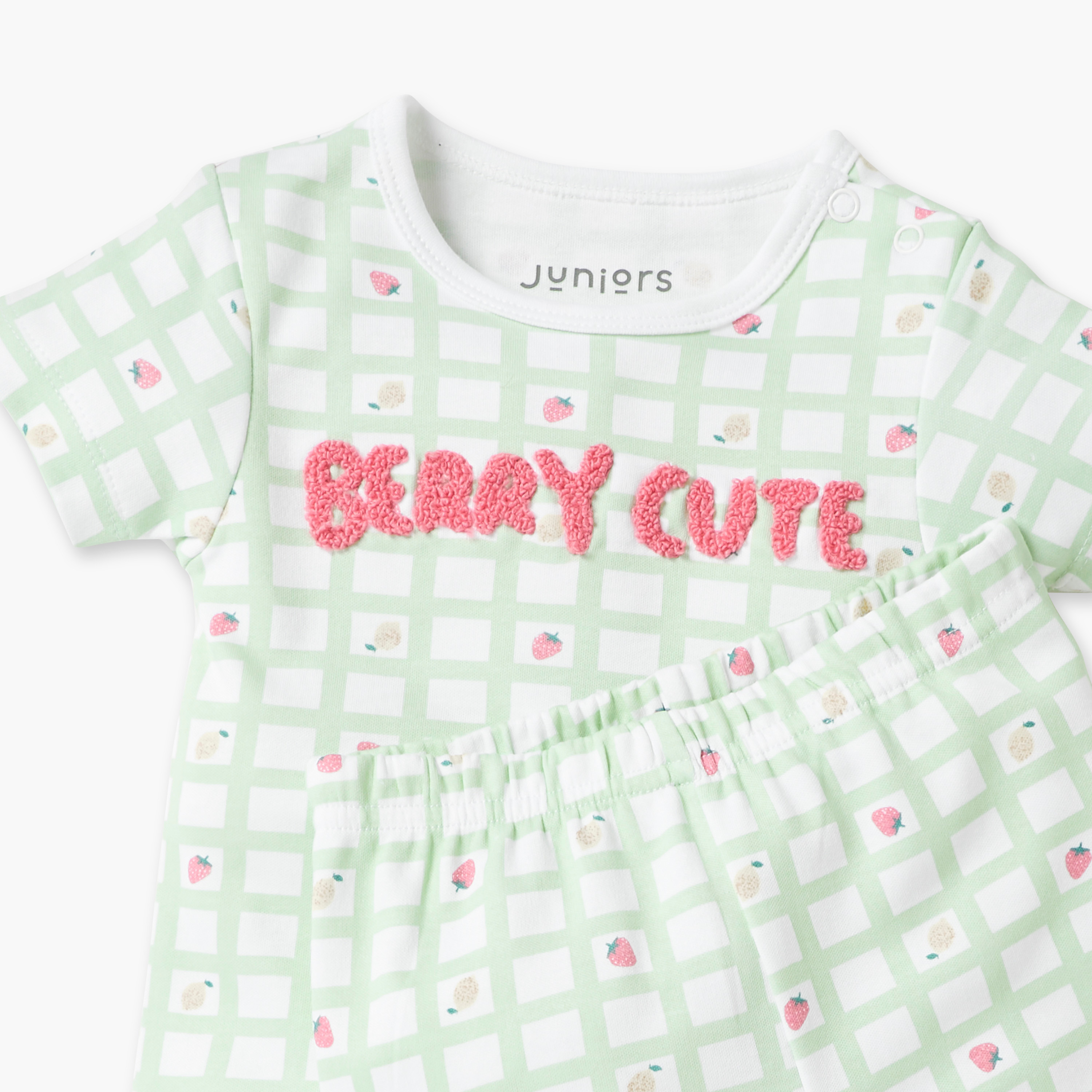 طقم بنطلون بيجاما وتيشيرت بطبعات أناناس من جونيورز-baby-boys-clothing-nightwear-pyjamasets-image-4