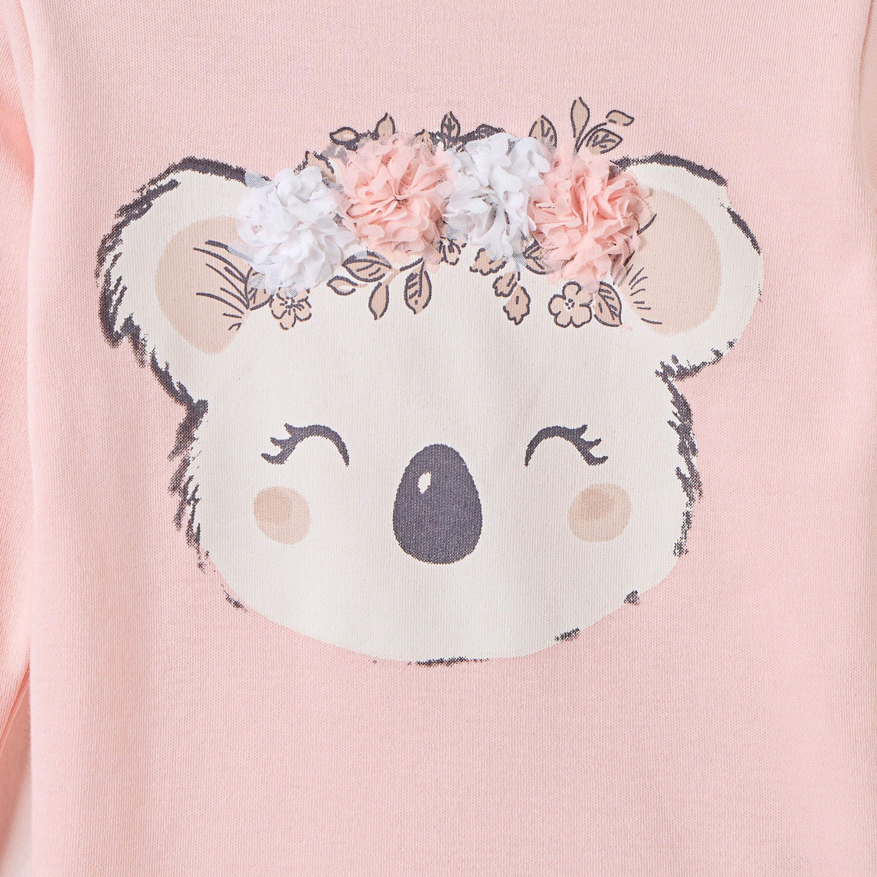 Juniors Printed Long Sleeve T-shirts and Pyjamas - Set of 2-baby-girls-clothing-nightwear-pyjamasets-image-7